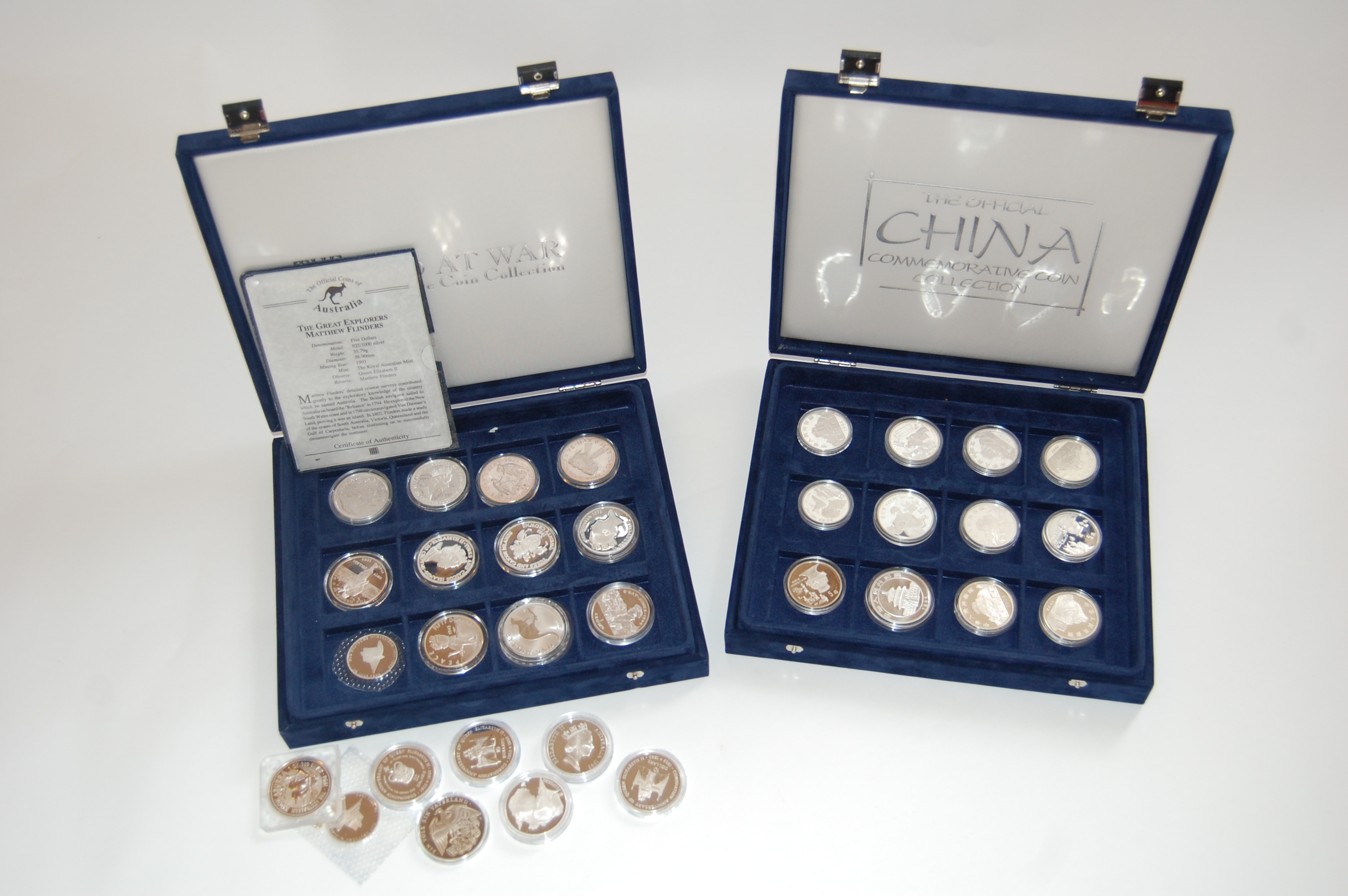 Chinese- The official commemorative coin collection