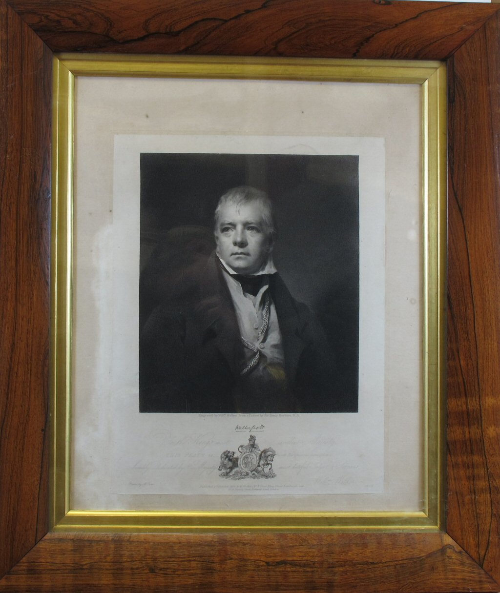 Four 19th century portrait engravings After Sir Henry Raeburn A.R.A.