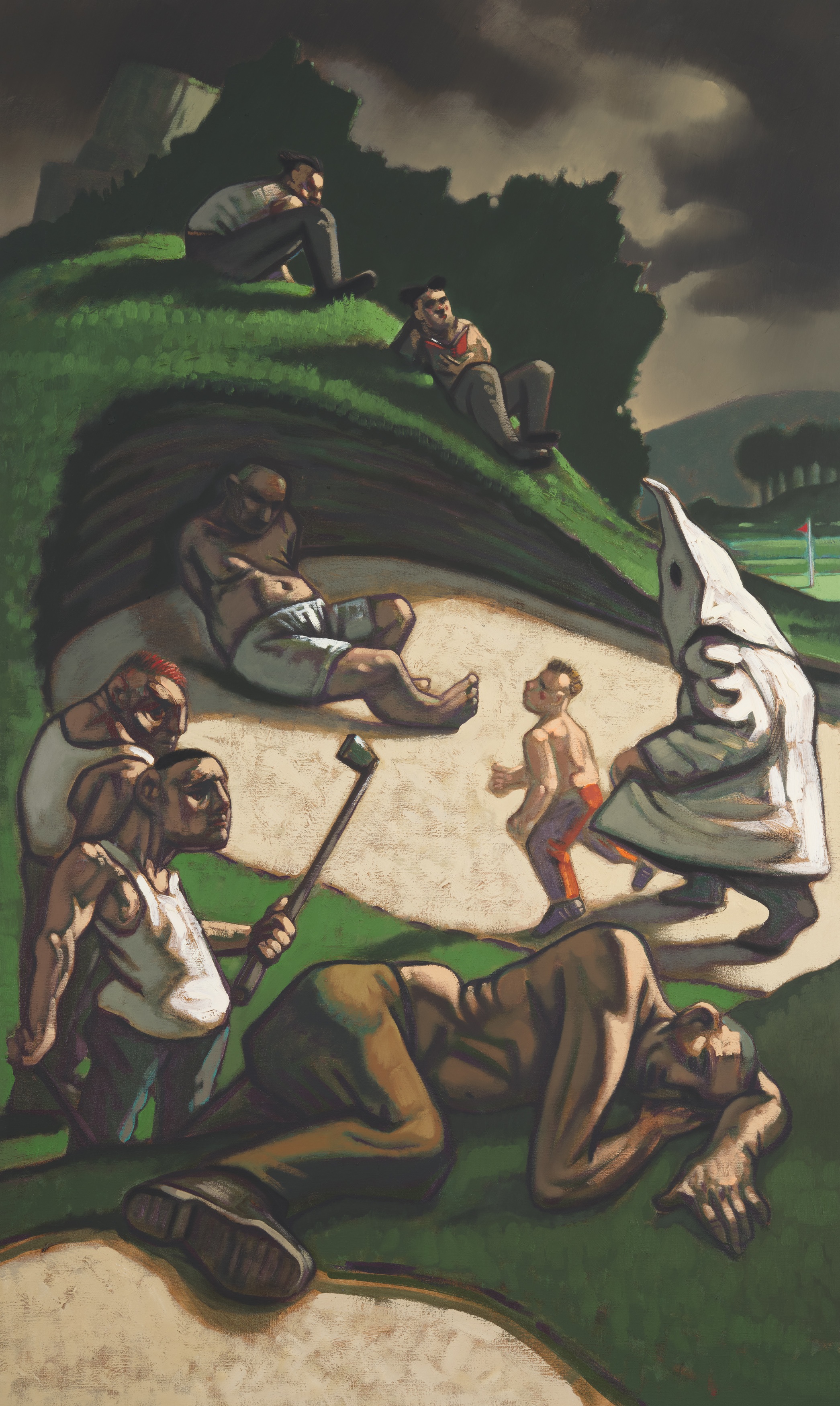 PETER HOWSON O.B.E. (SCOTTISH 1958-)
