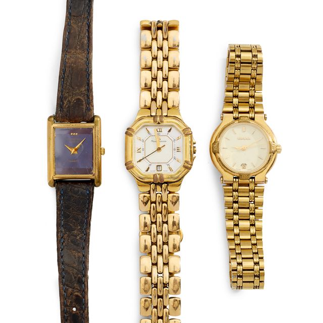 A collection of three Ladies watches