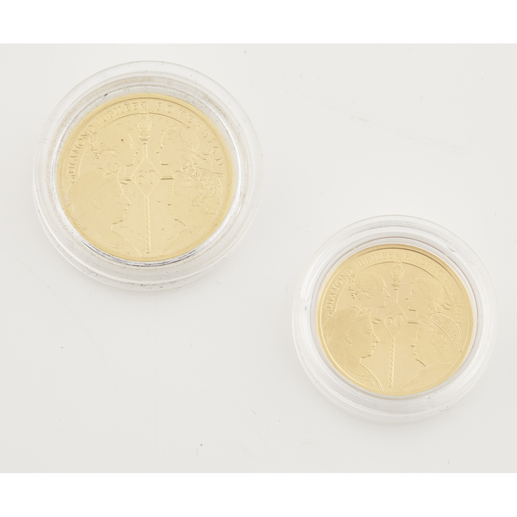 TRISTAN DA CUNHA - A cased proof double portrait sovereign