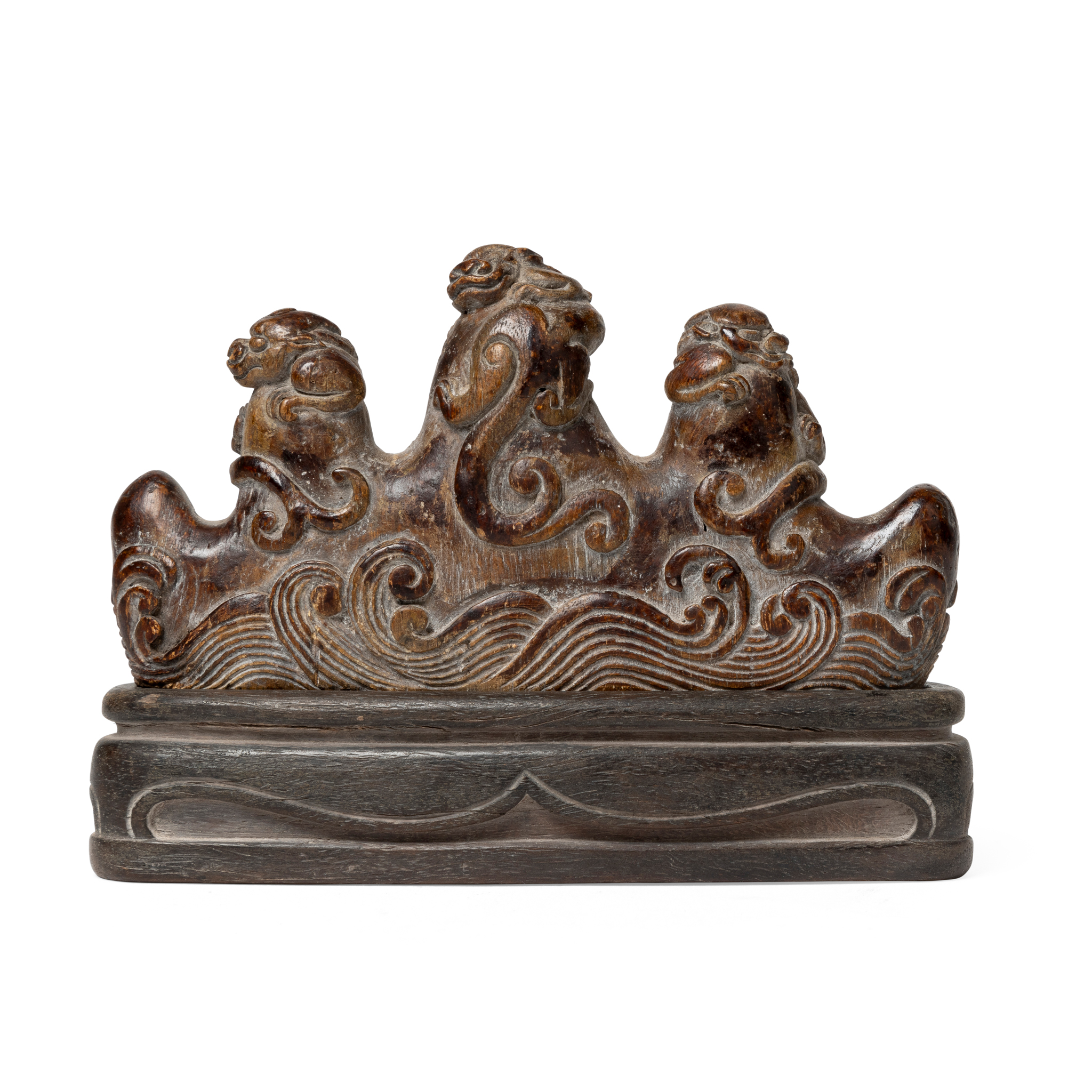 CHINESE CHENXIANGMU 'CHI-DRAGON' BRUSH REST