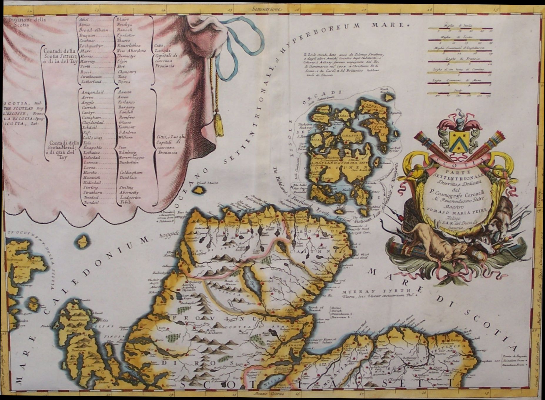 Scotland - Coronelli, Vincenzo