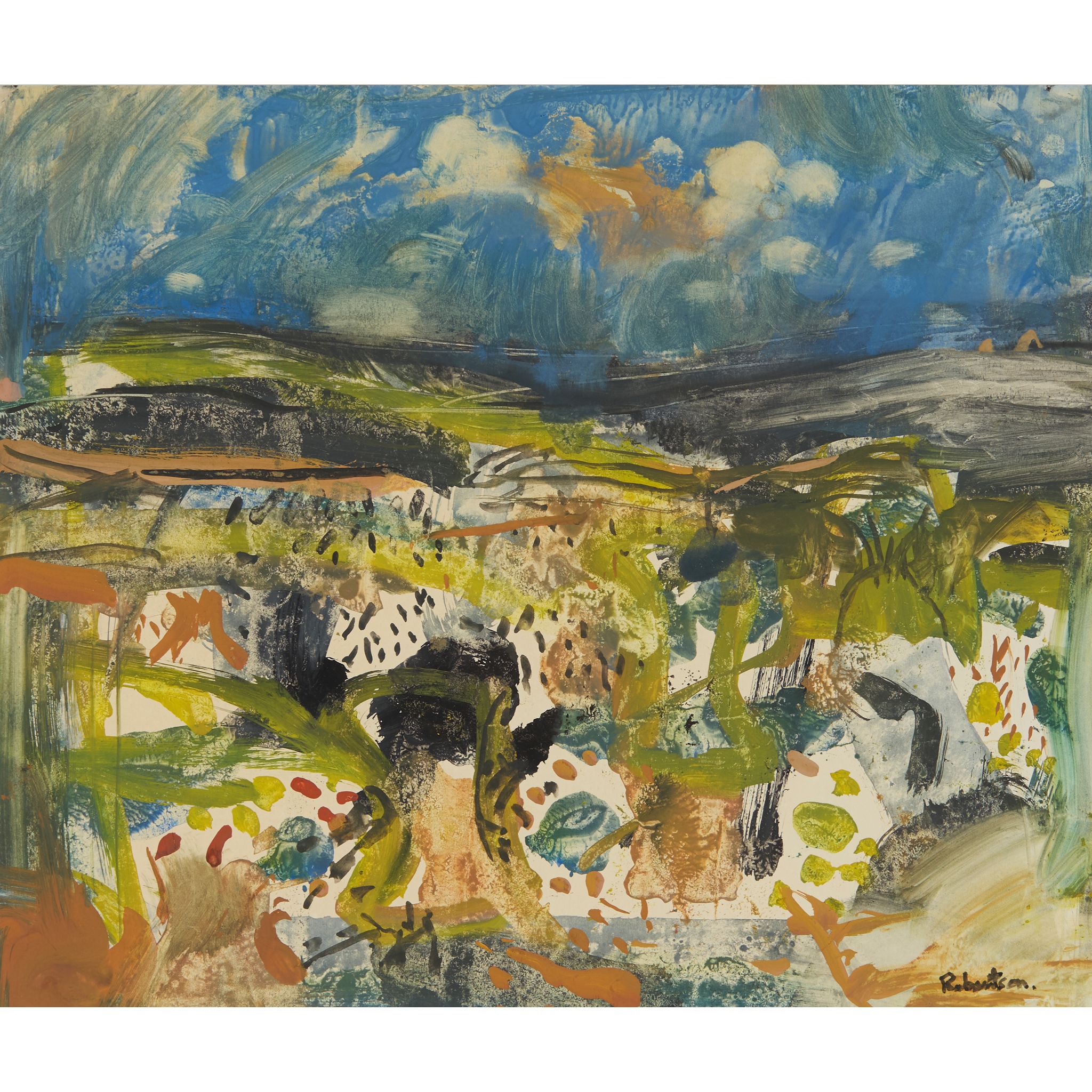 JAMES DOWNIE ROBERTSON R.S.A., R.S.W., R.G.I., P.A.I. (SCOTTISH 1931-2010)