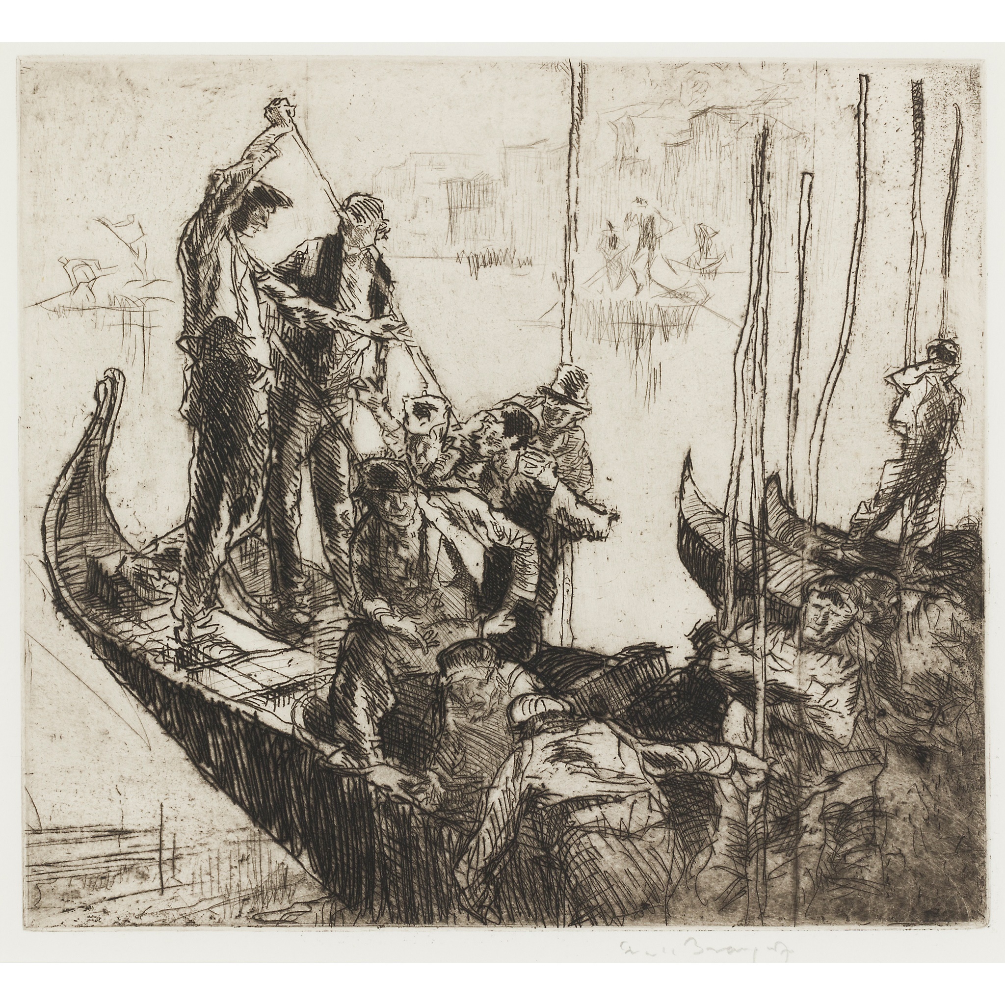 SIR FRANK BRANGWYN R.A., R.W.S., R.B.A. (BRITISH 1867-1956)