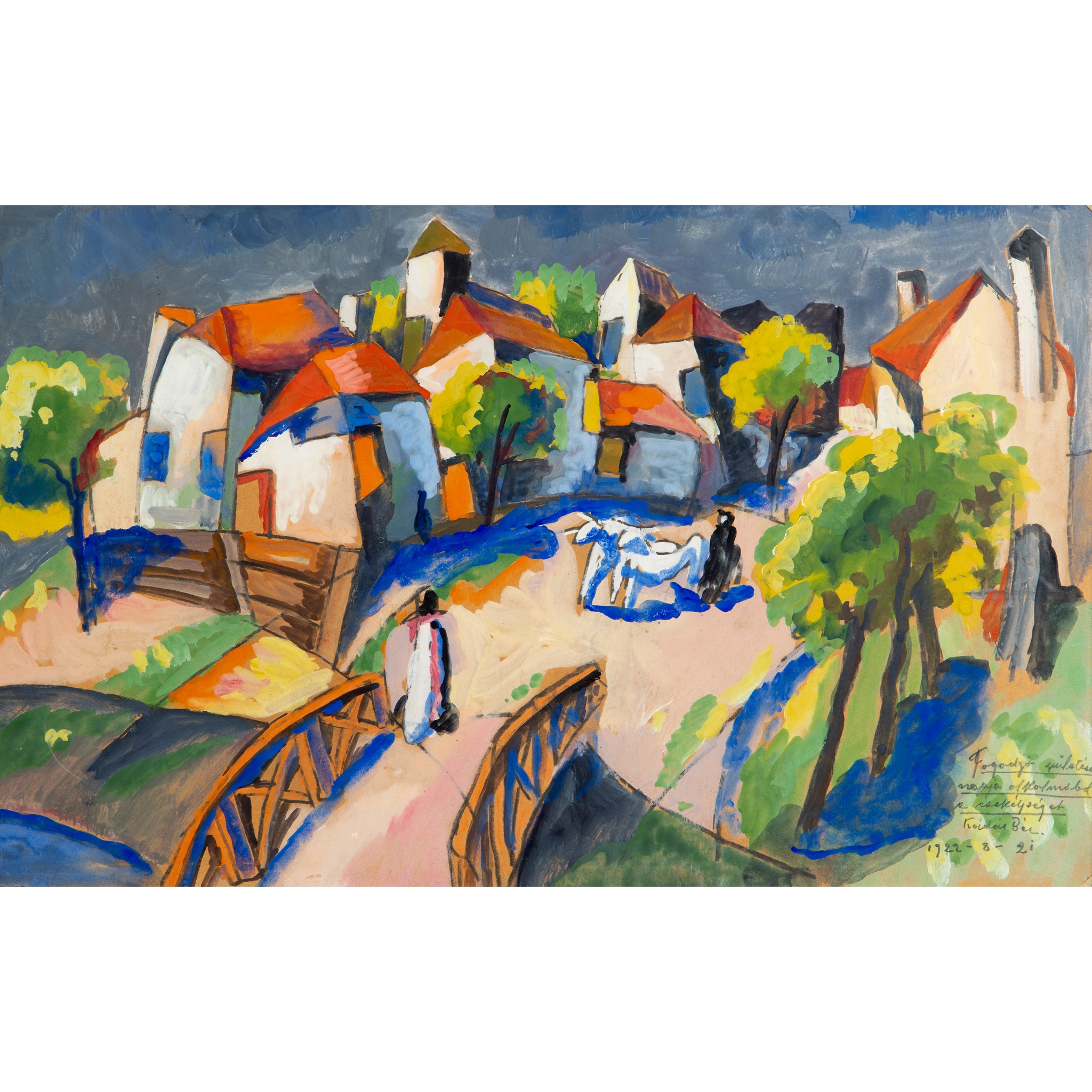 Béla Kádár (Hungarian 1877-1956)