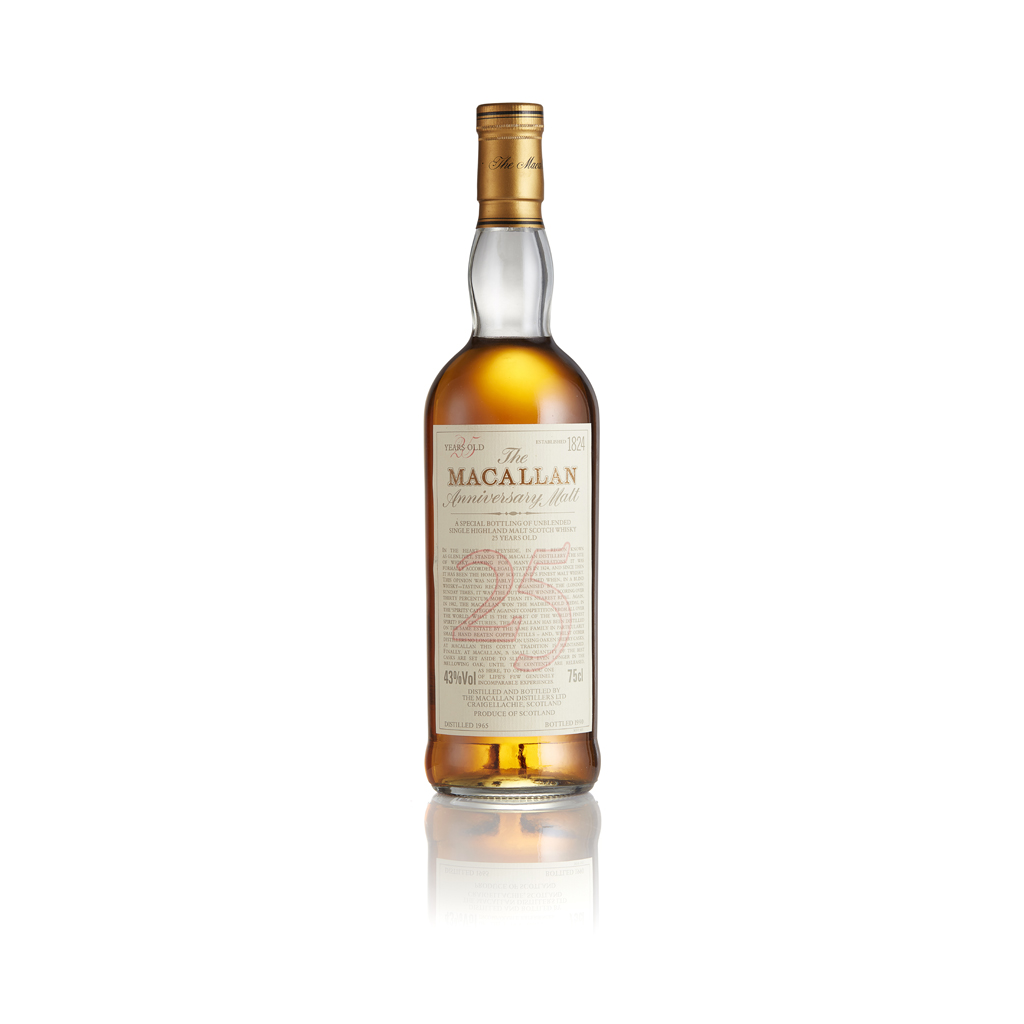 THE MACALLAN 1965 25 YEAR OLD ANNIVERSARY MALT