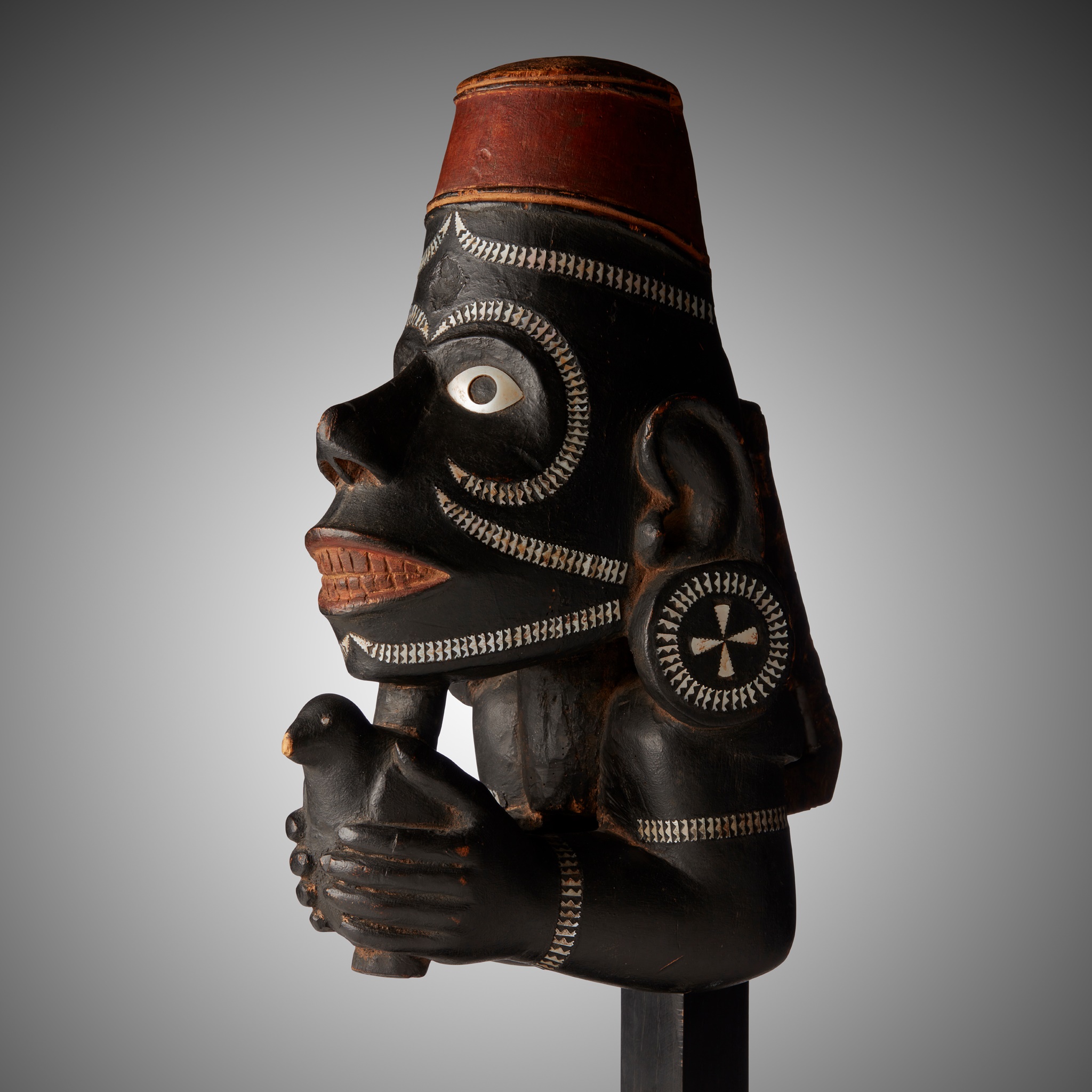 SOLOMON ISLANDS CANOE PROW, NGUZU NGUZU