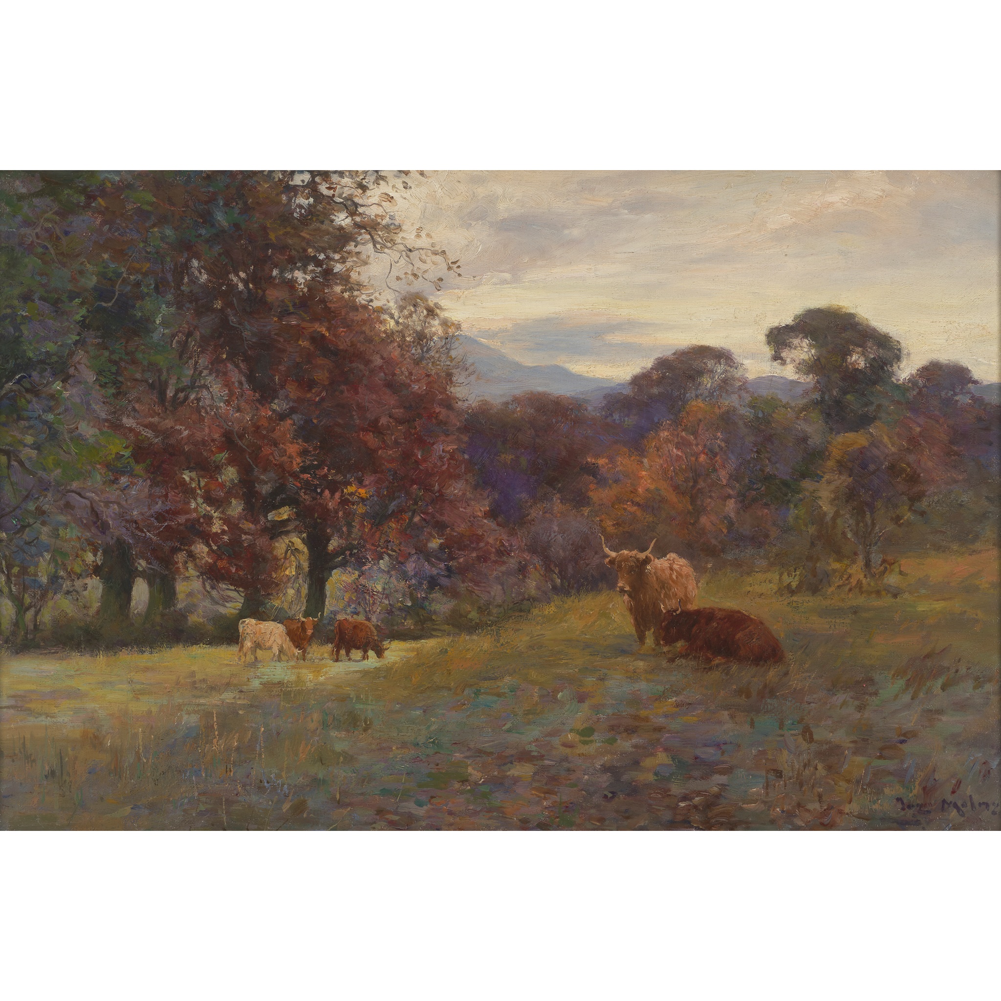 JOE MILNE R.S.A., G.I. (SCOTTISH 1857-1911)