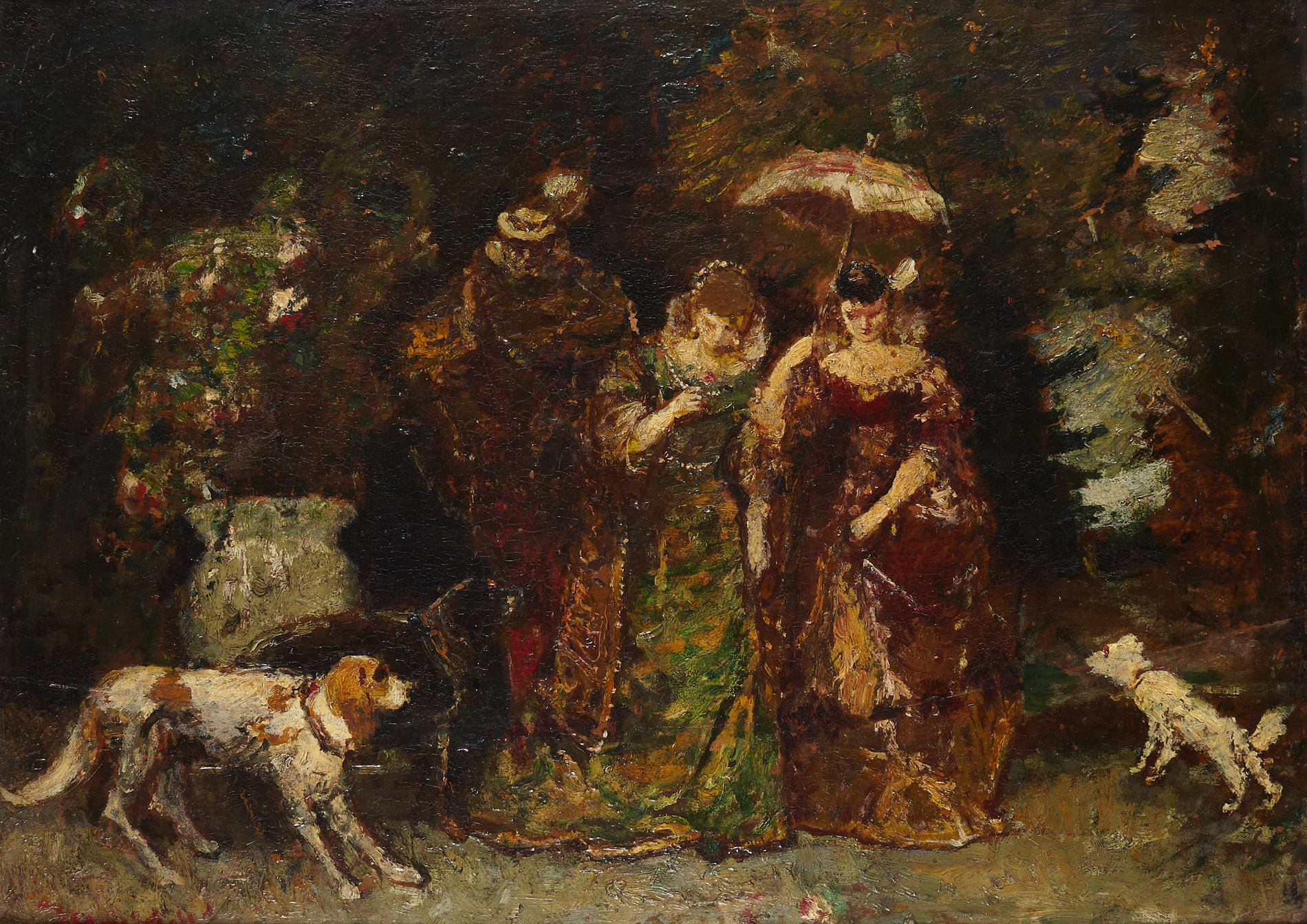 ADOLPHE JOSEPH THOMAS MONTICELLI (FRENCH 1824-1886)