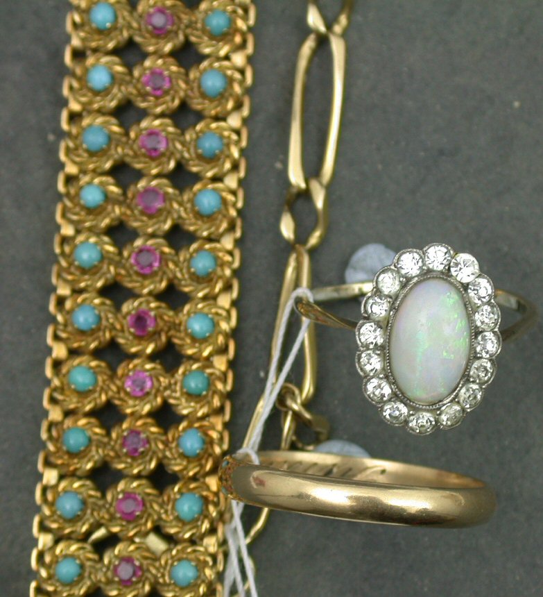 A collection of items,