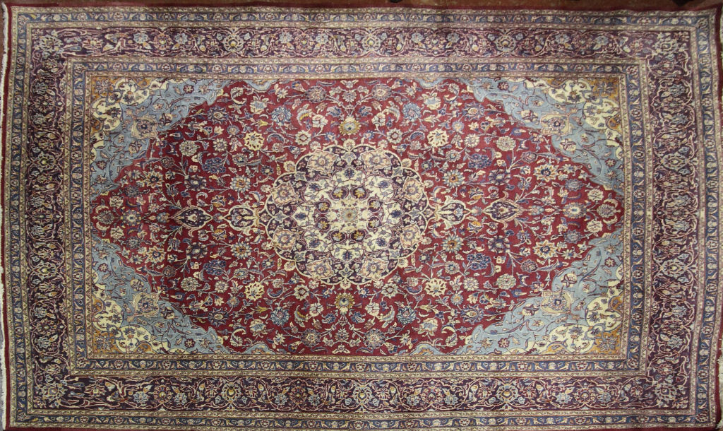 A Kashan carpet