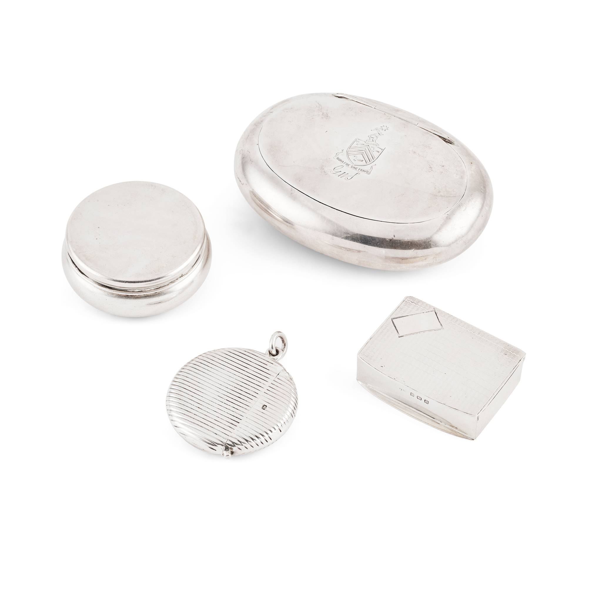 AN EDWARDIAN TABLE SNUFF BOX