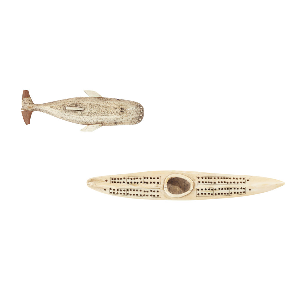 PAIR OF INUIT SCULPTURES