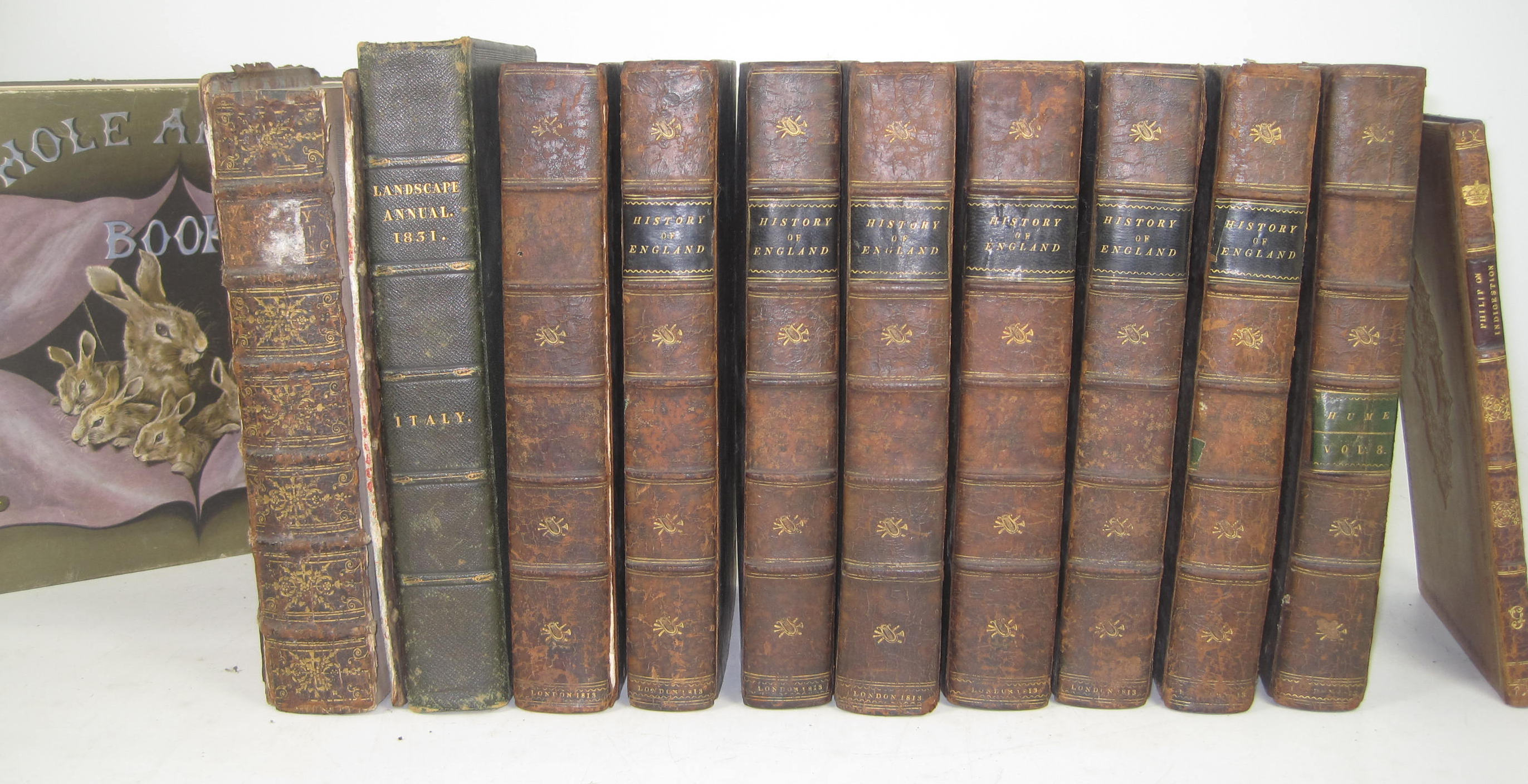 Miscellaneous books, including Du Fresnoy, C.