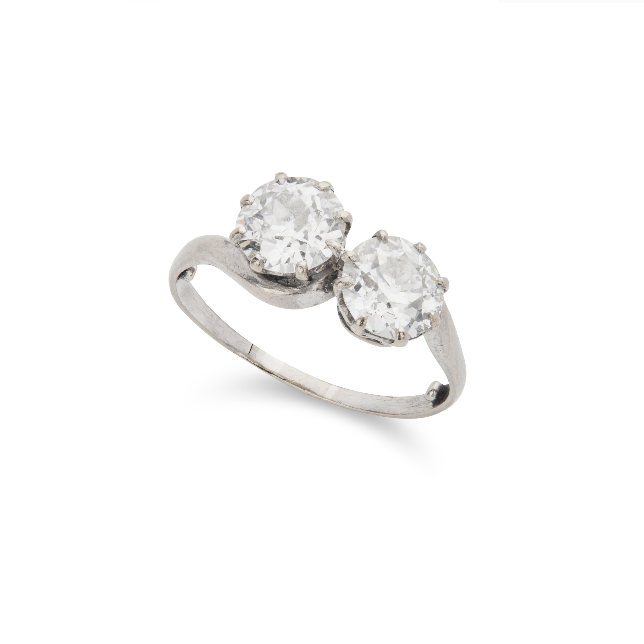 A diamond 'Toi et Moi' ring