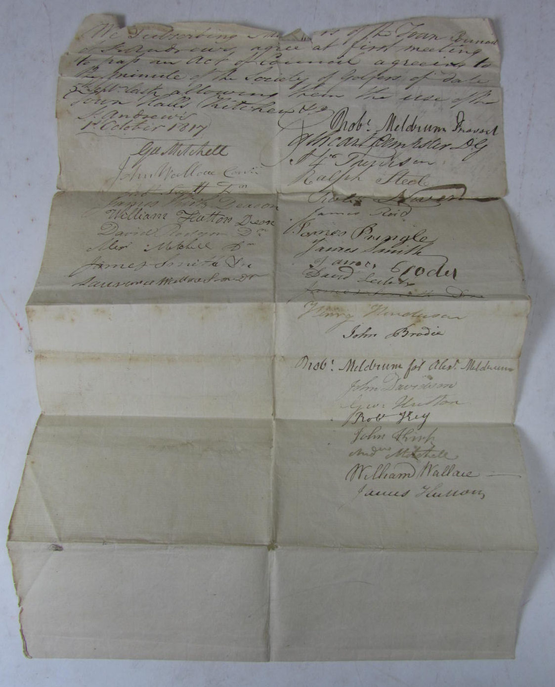 Golf in St Andrews - the Society of Golfers