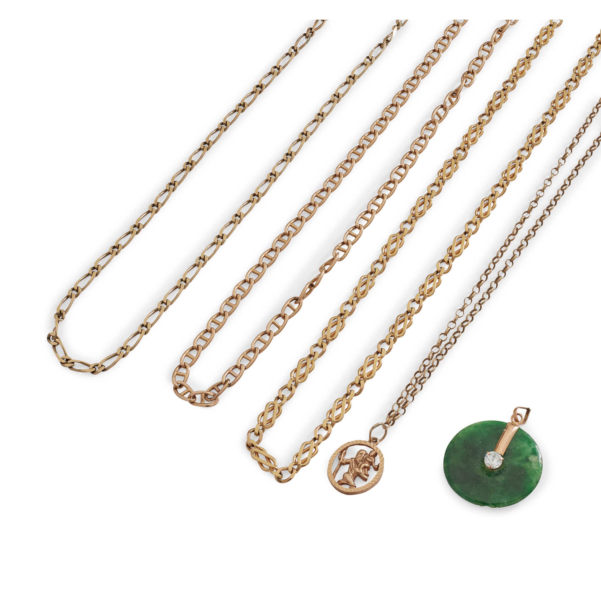 A collection of necklaces