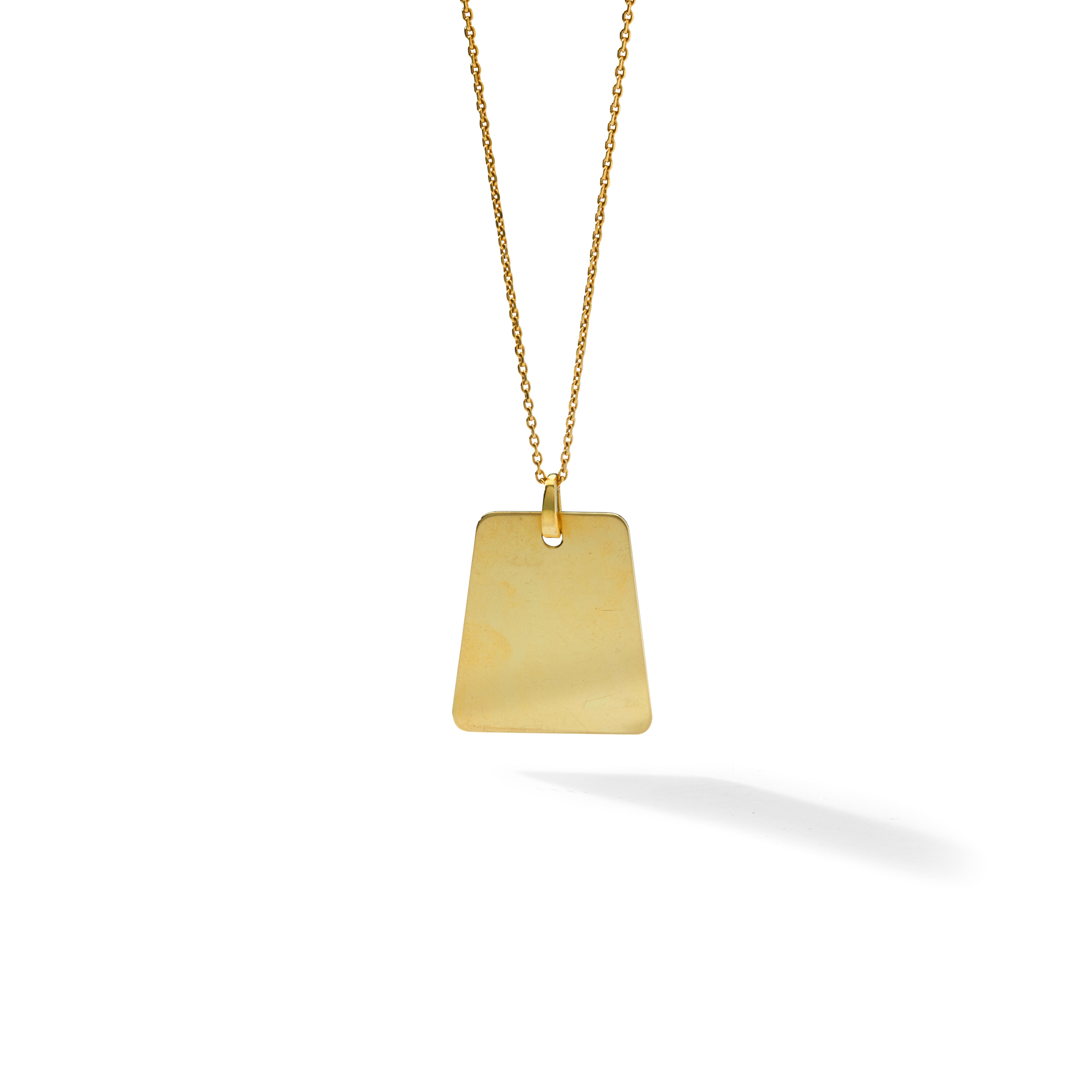 Boucheron: A 'dog-tag' pendant