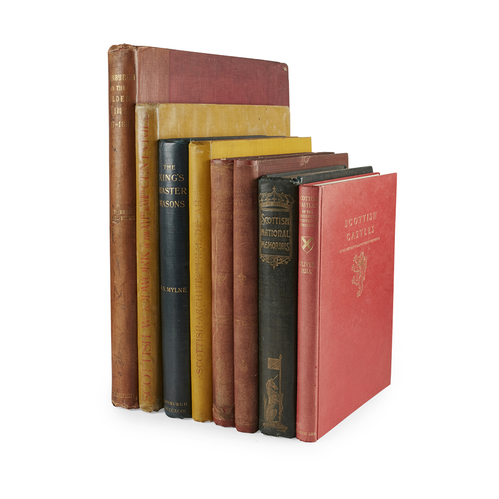 SCOTLAND, 8 FOLIO VOLUMES INCLUDING STEVENSON, T.G.