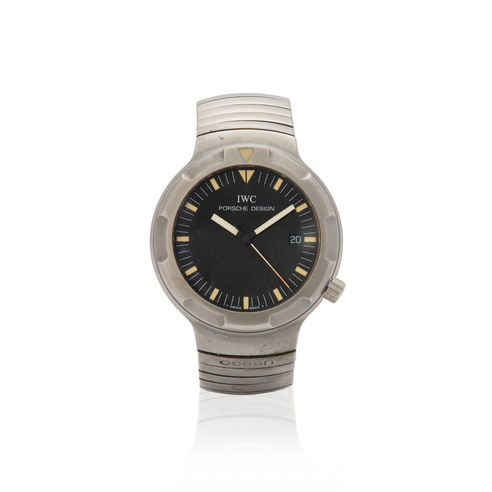 IWC. A rare and iconic automatic titanium wristwatch