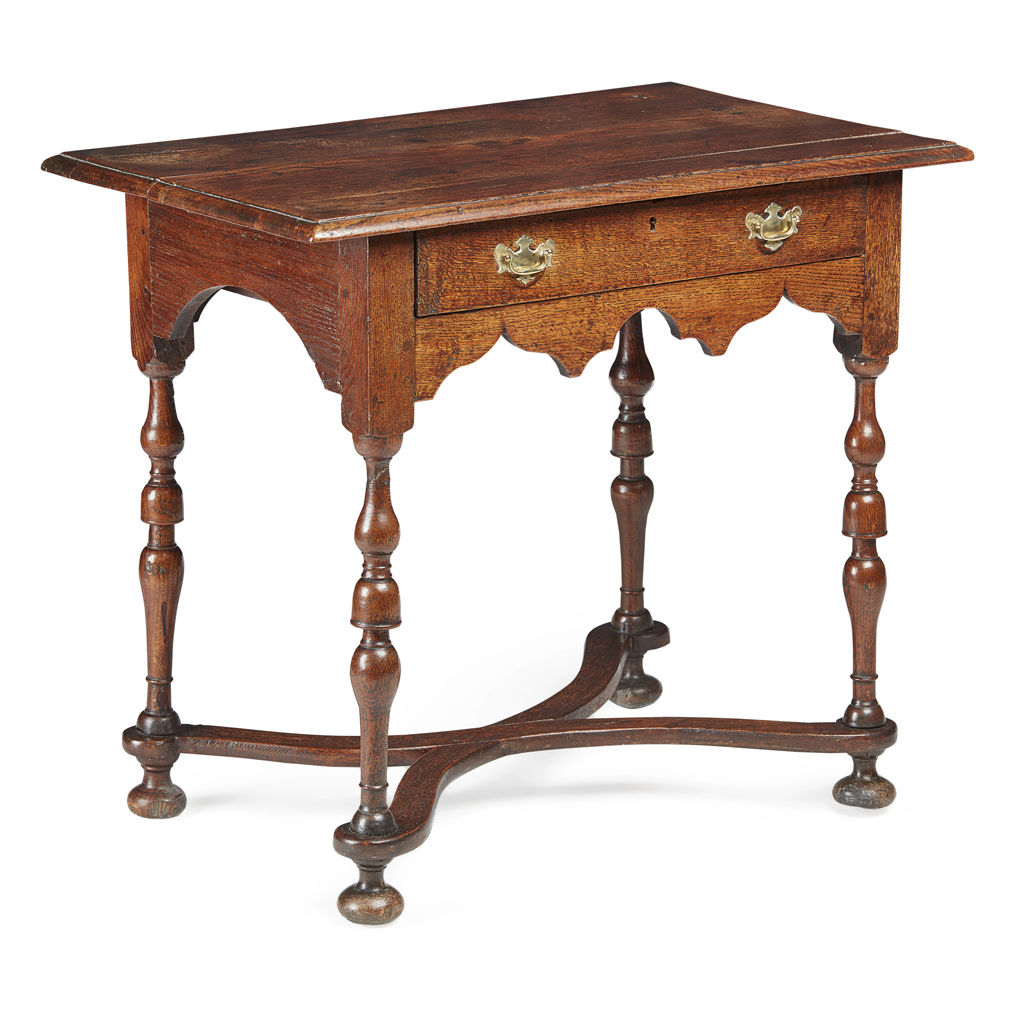 WILLIAM AND MARY OAK LOWBOY