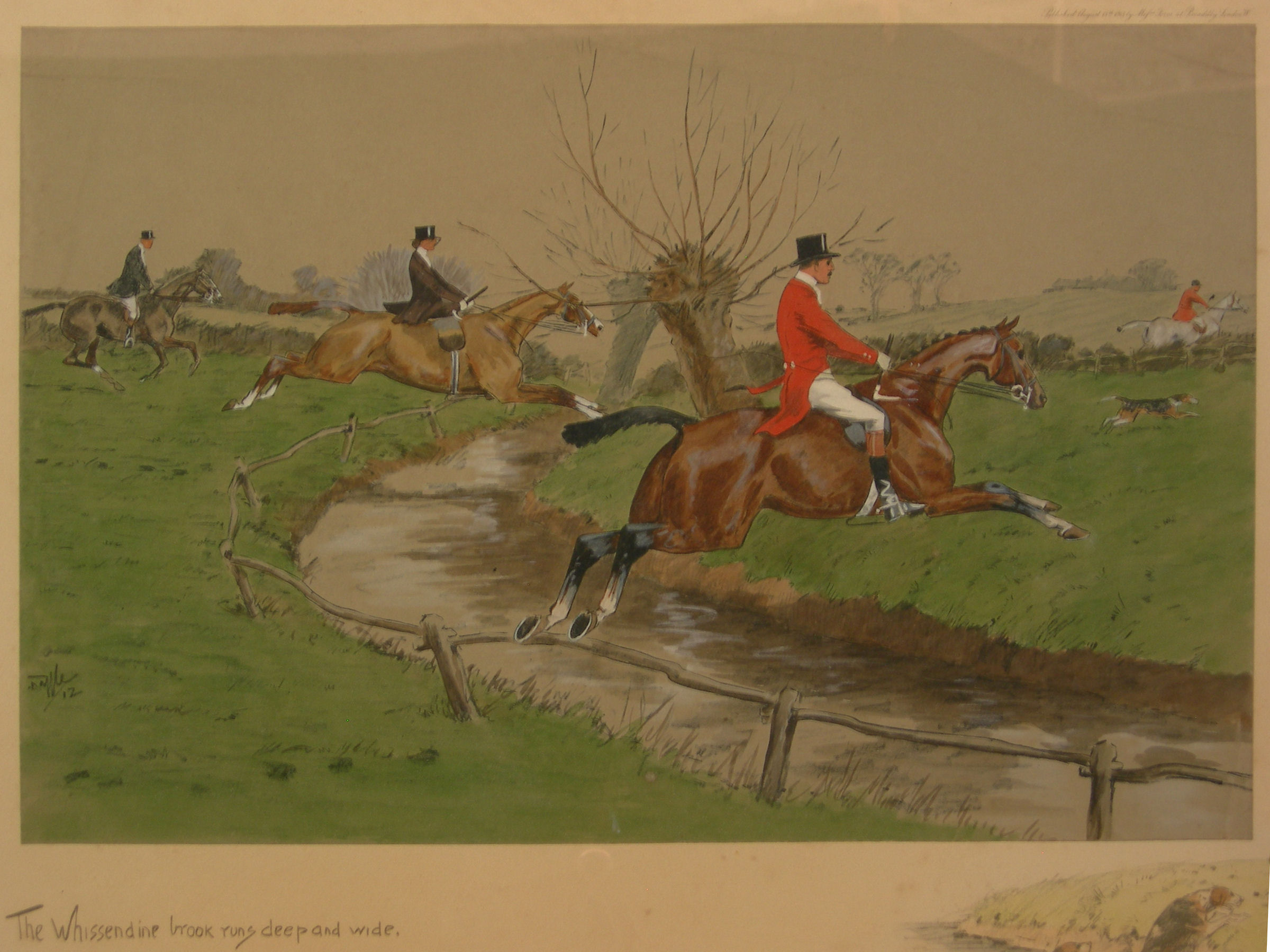 CHARLES JOHNSON PAYNE (SNAFFLES) (BRITISH 1884-1967)