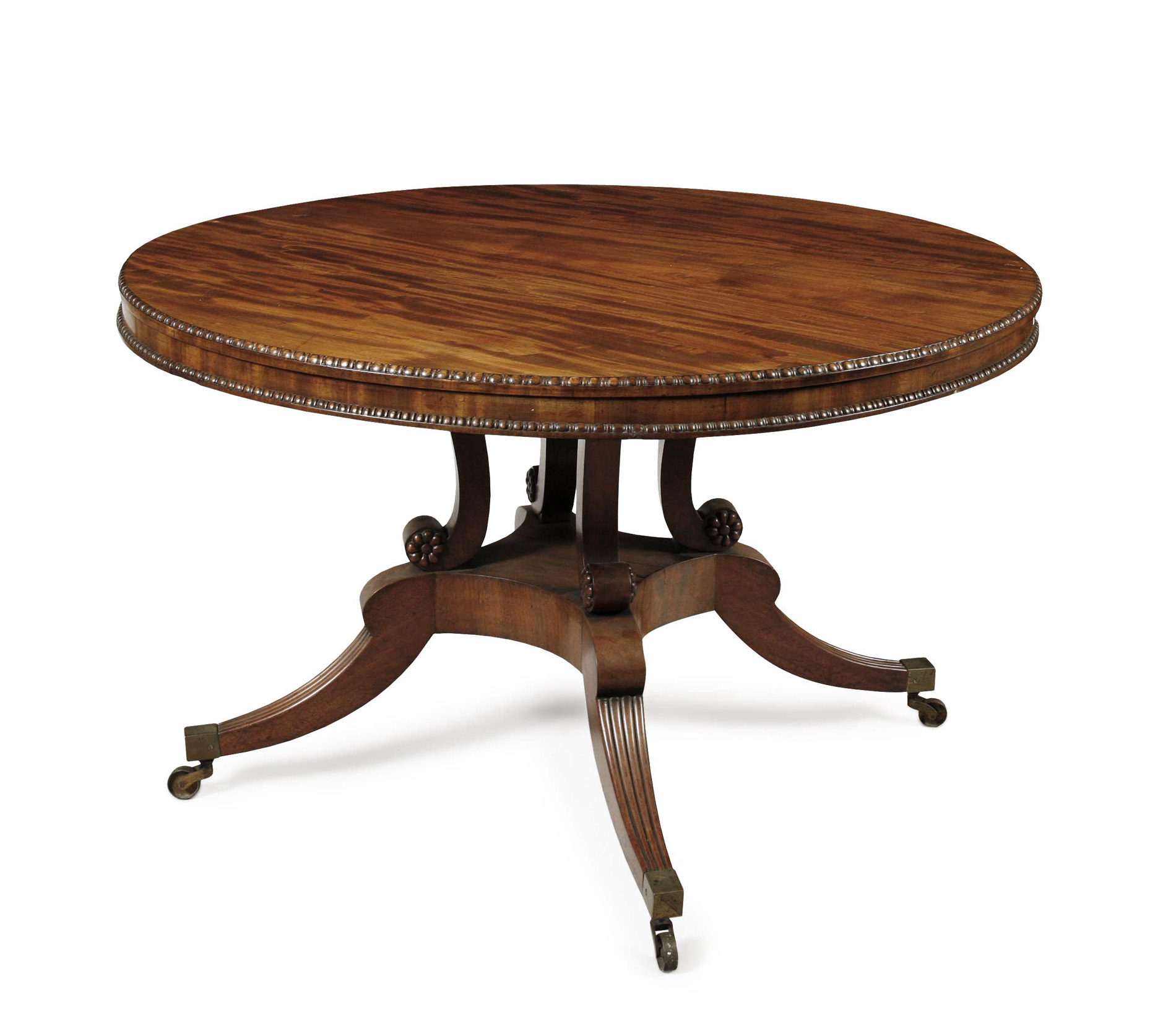 GEORGIAN STYLE MAHOGANY BREAKFAST TABLE