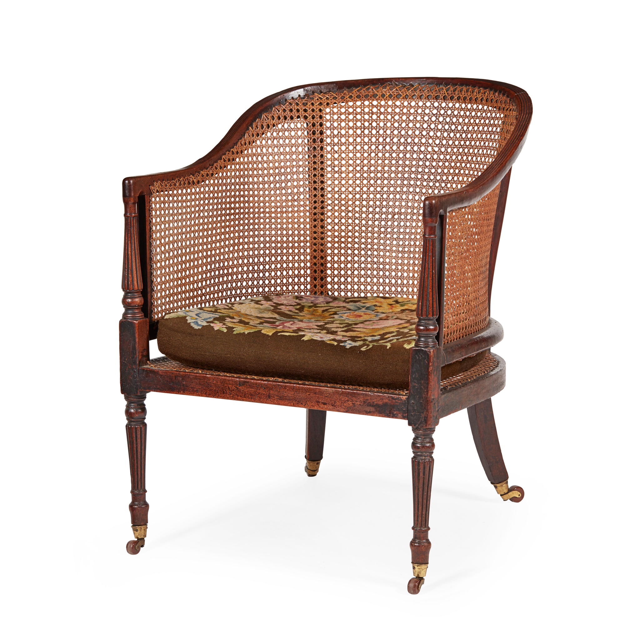 REGENCY MAHOGANY BERGERE