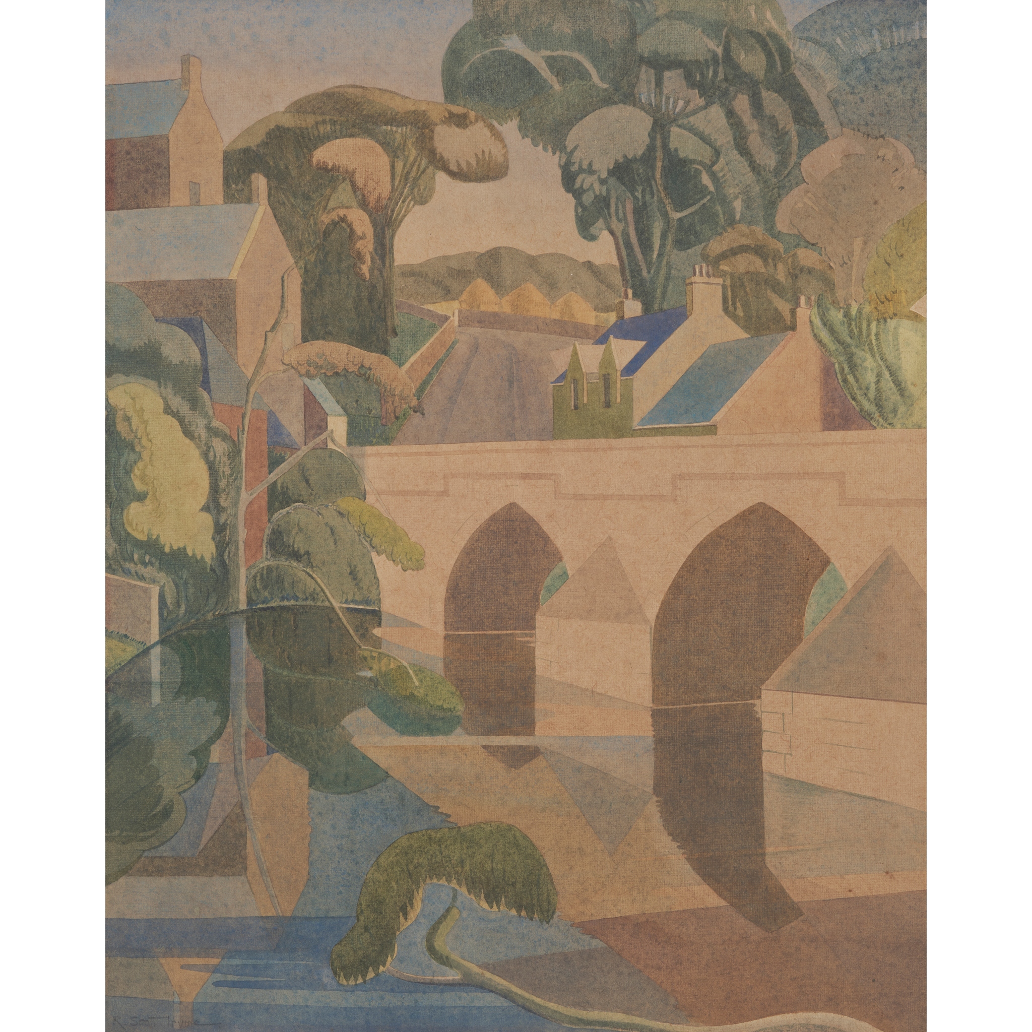 ROBERT SCOTT IRVINE D.A., R.S.W., S.S.A. (SCOTTISH 1906-1988)