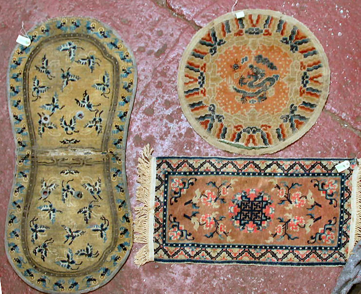 A Chinese saddle cover