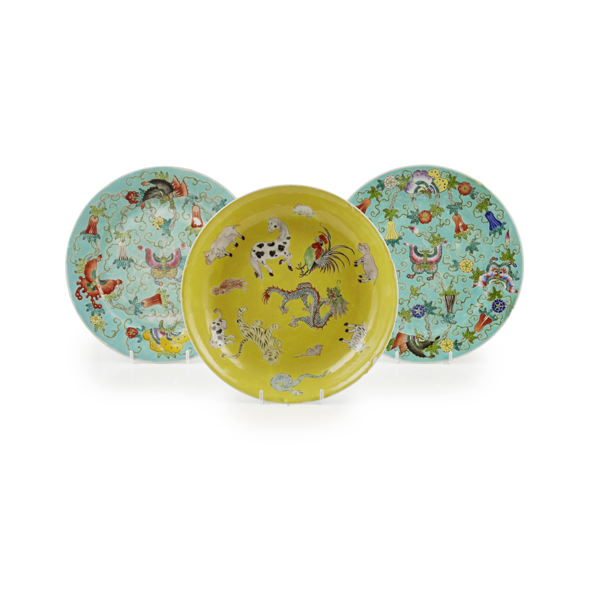 FAMILLE JAUNE ZODIAC DISH