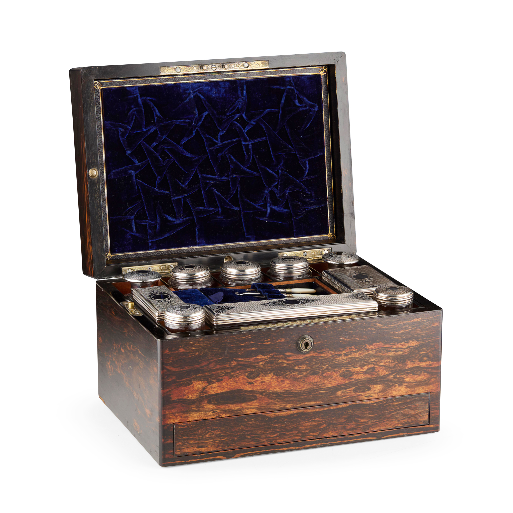 VICTORIAN COROMANDEL DRESSING CASE