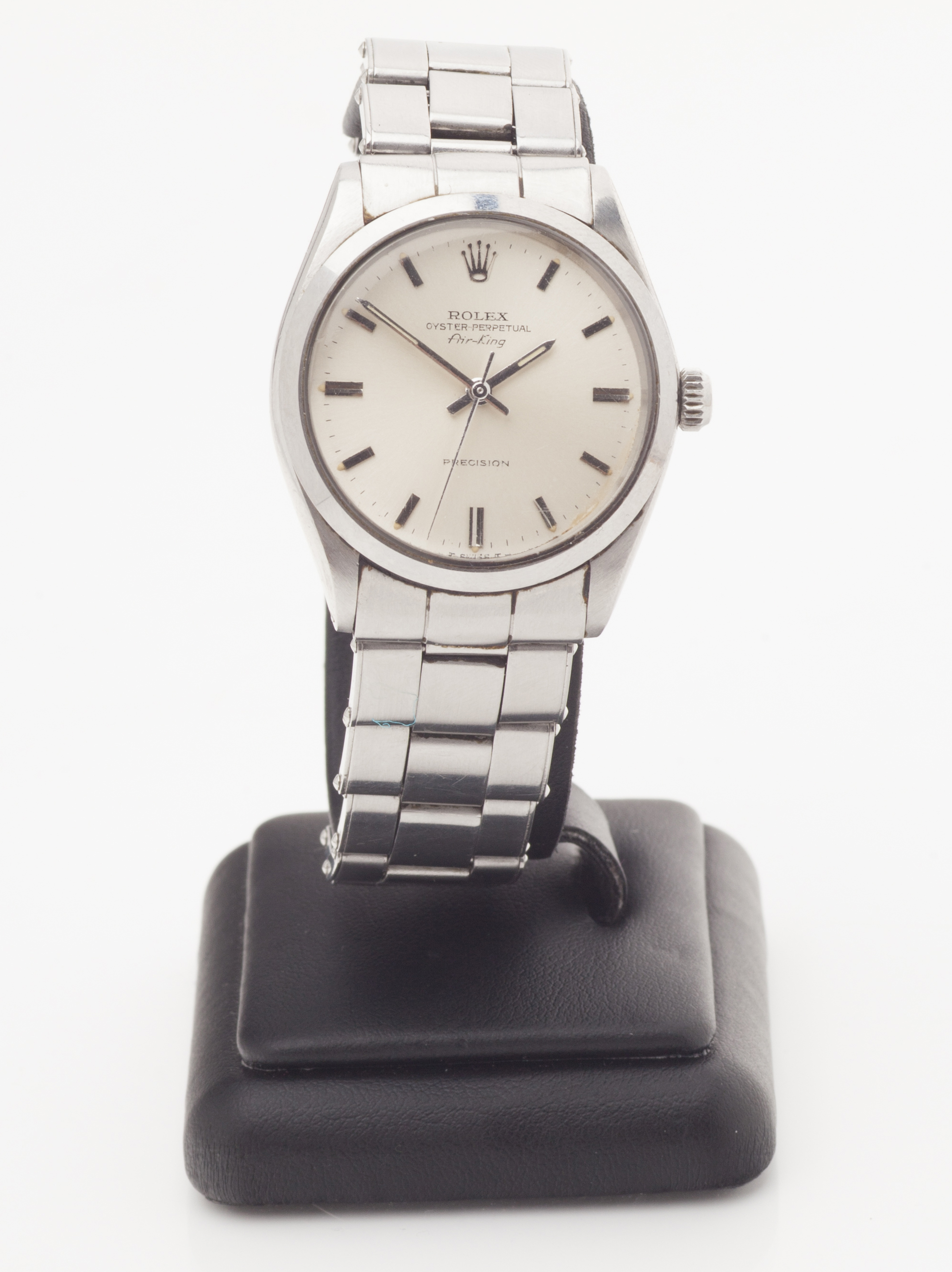 ROLEX - A gentleman's stainless steel cased wrist watch