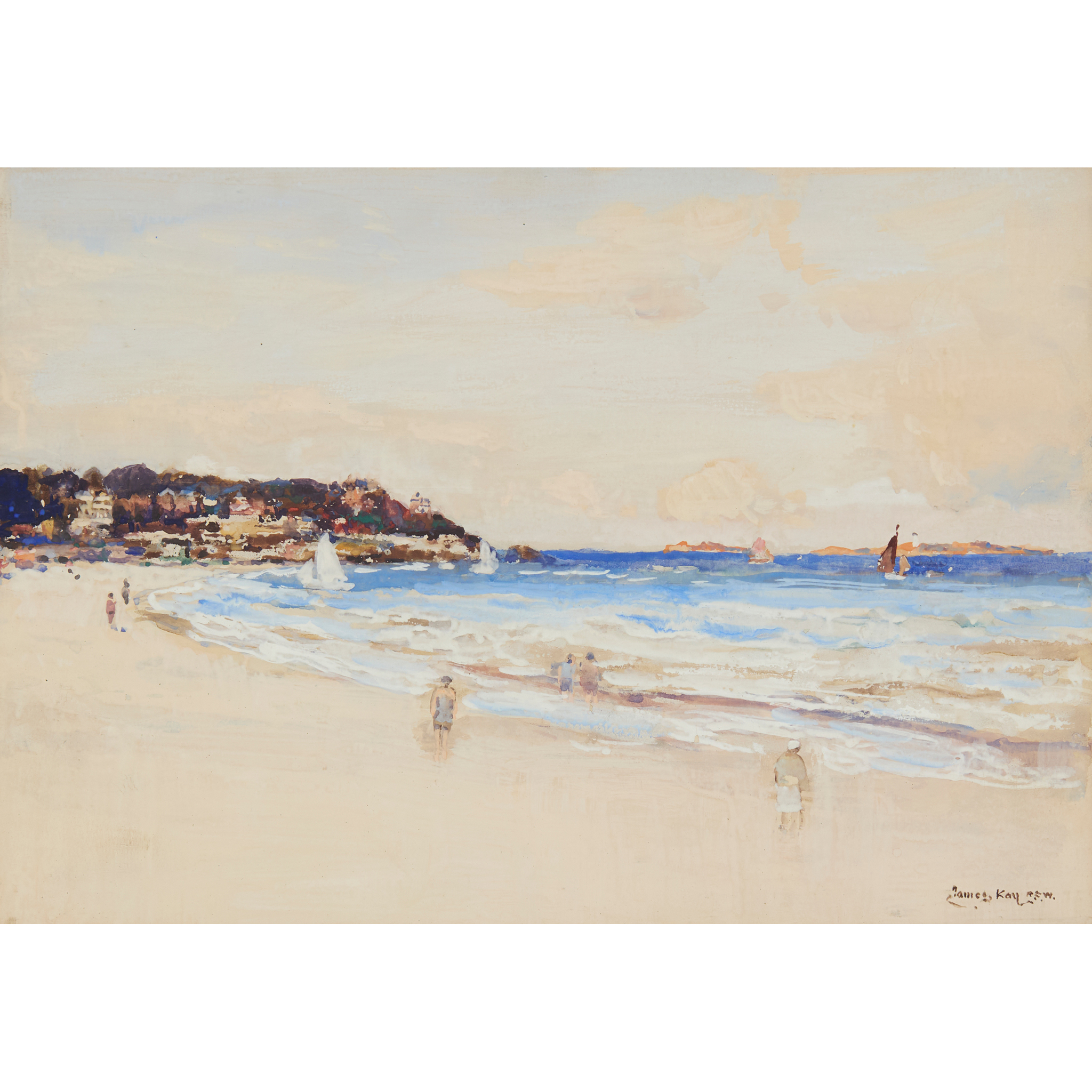 JAMES KAY R.S.A., R.S.W. (SCOTTISH 1858-1942)