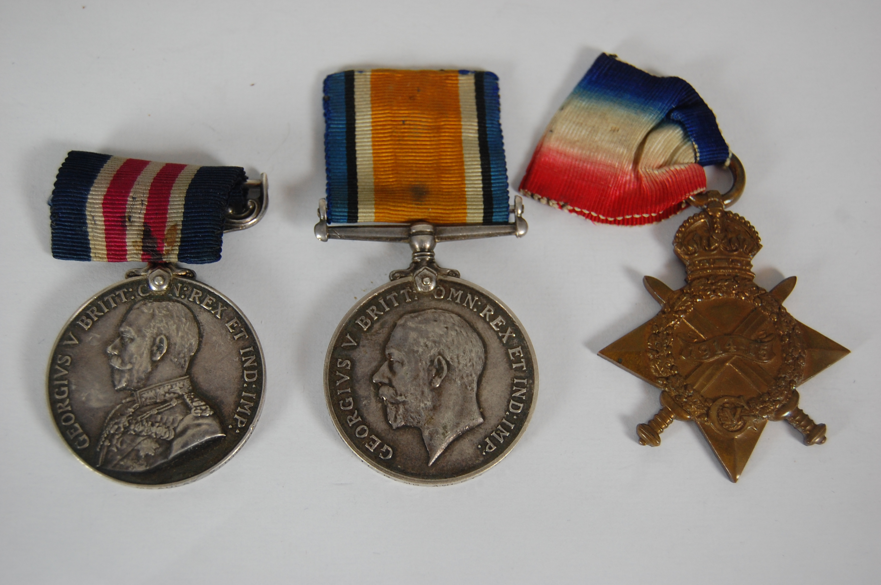 WWI Military Medal group