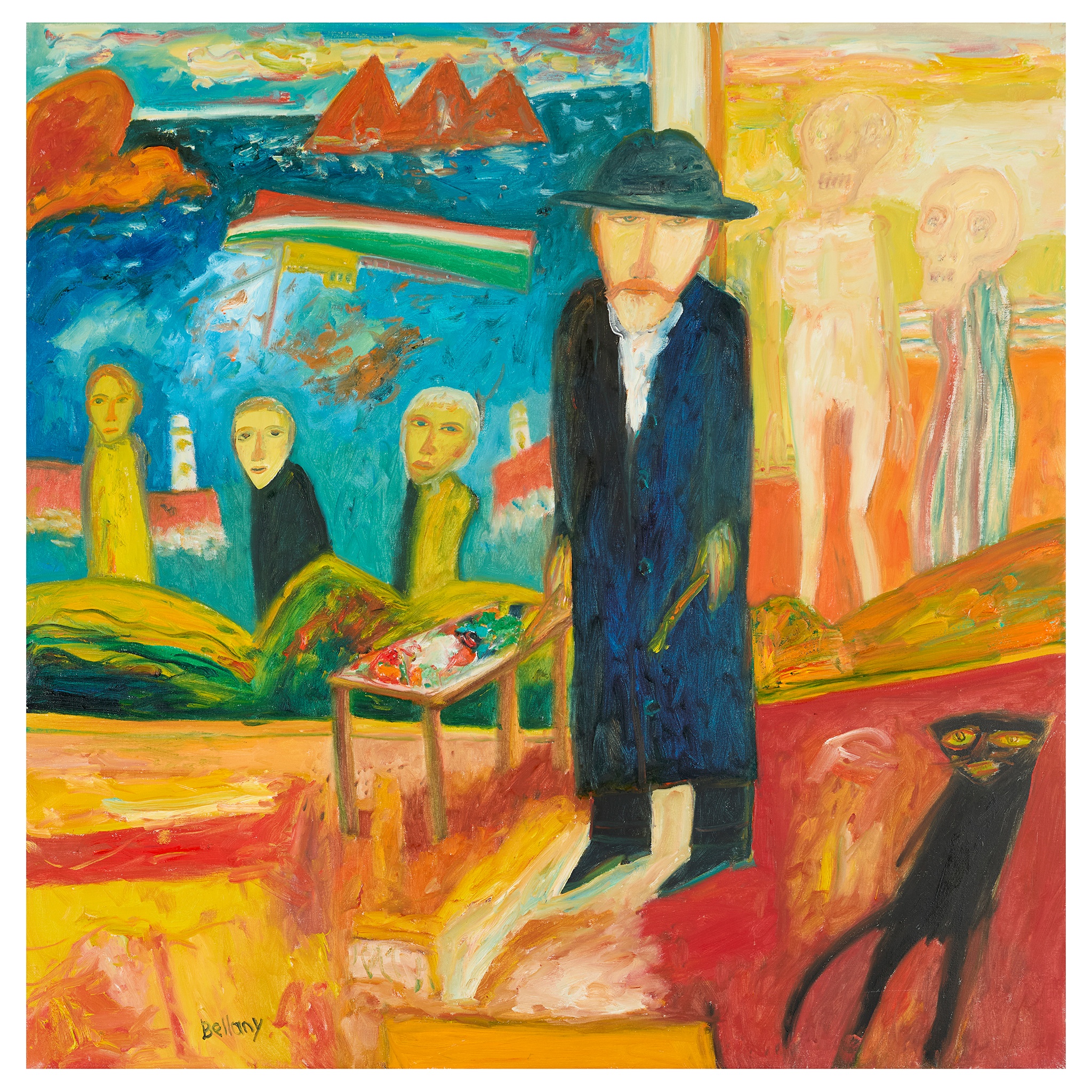 JOHN BELLANY C.B.E., R.A., H.R.S.A. (SCOTTISH 1942-2013)