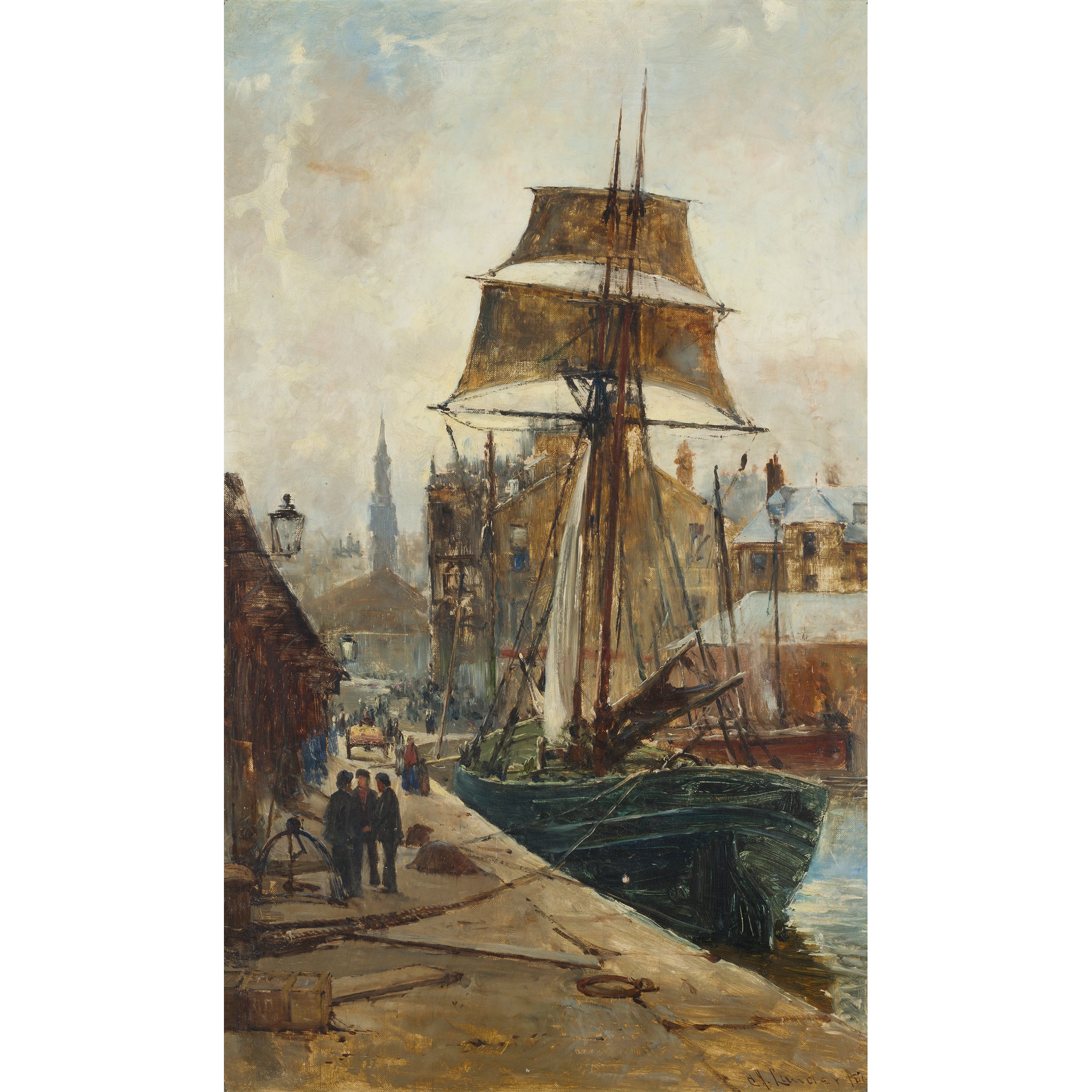 CHARLES JAMES LAUDER R.S.W. (SCOTTISH 1840-1920)