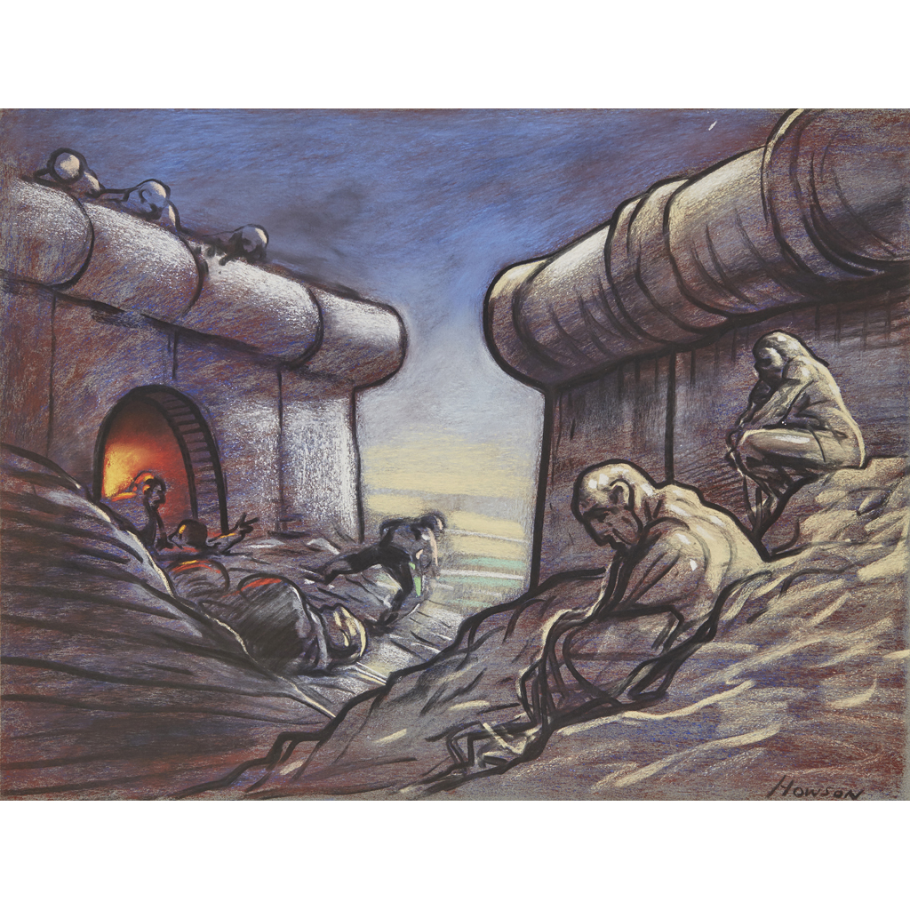 PETER HOWSON O.B.E. (SCOTTISH B.1958)