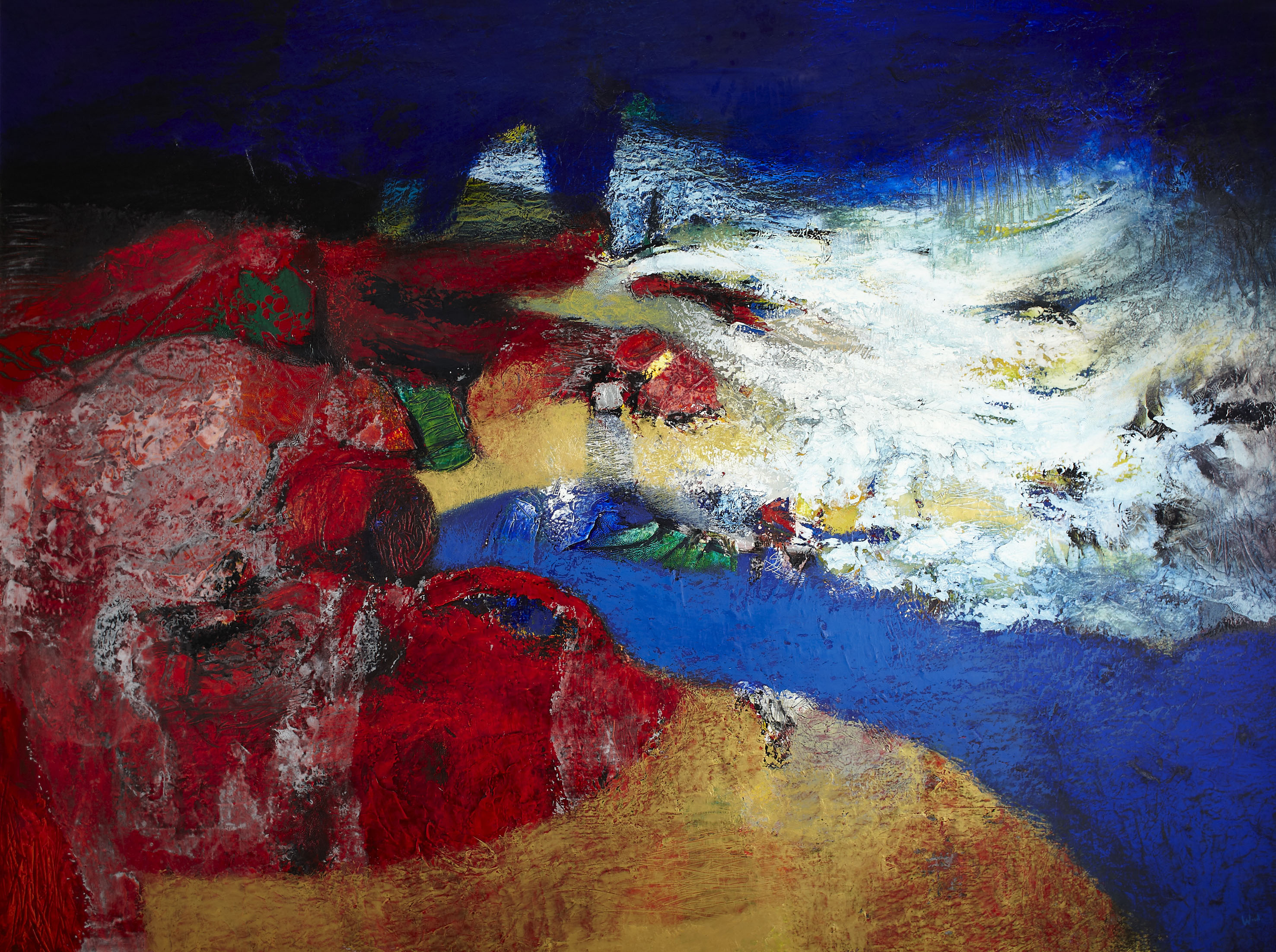 CHRISTOPHER WOOD R.S.W. (SCOTTISH, B.1962)