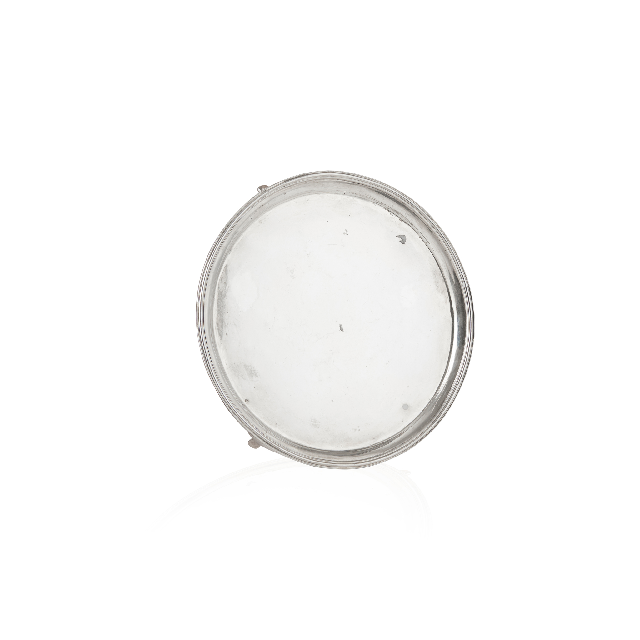 A GEORGE III TEAPOT STAND