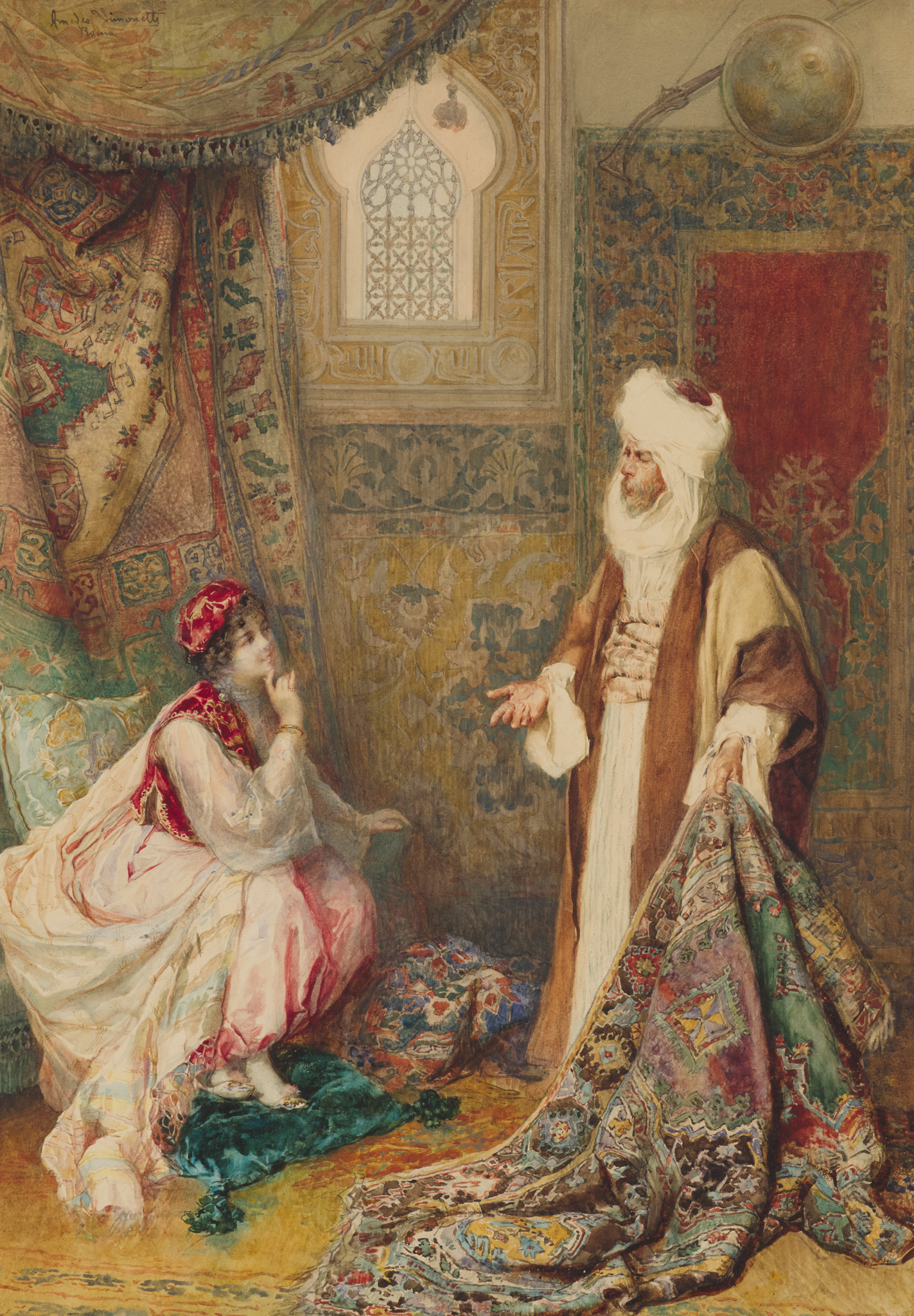 AMEDEO MOMO SIMONETTI (ITALIAN 1874-1922)