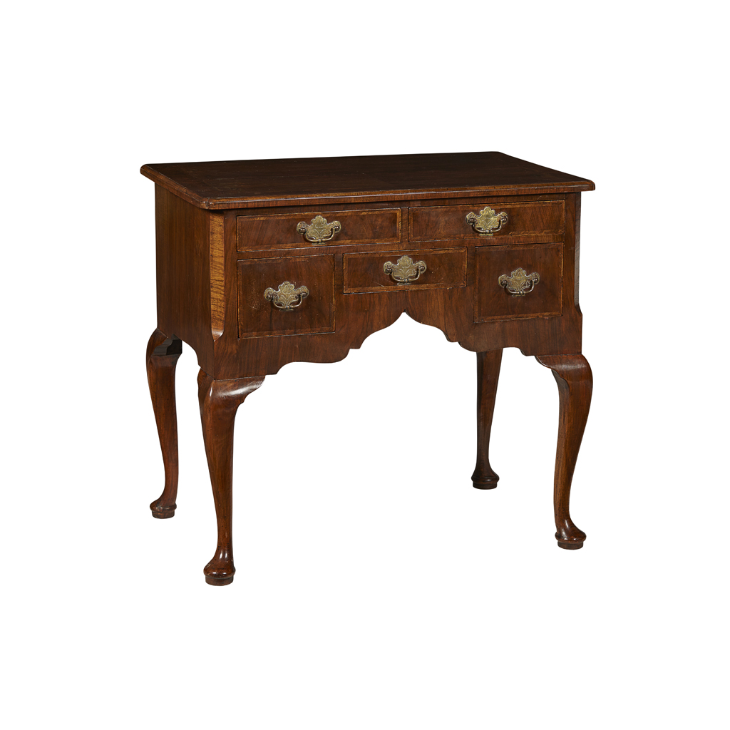 GEORGE I STYLE WALNUT LOWBOY