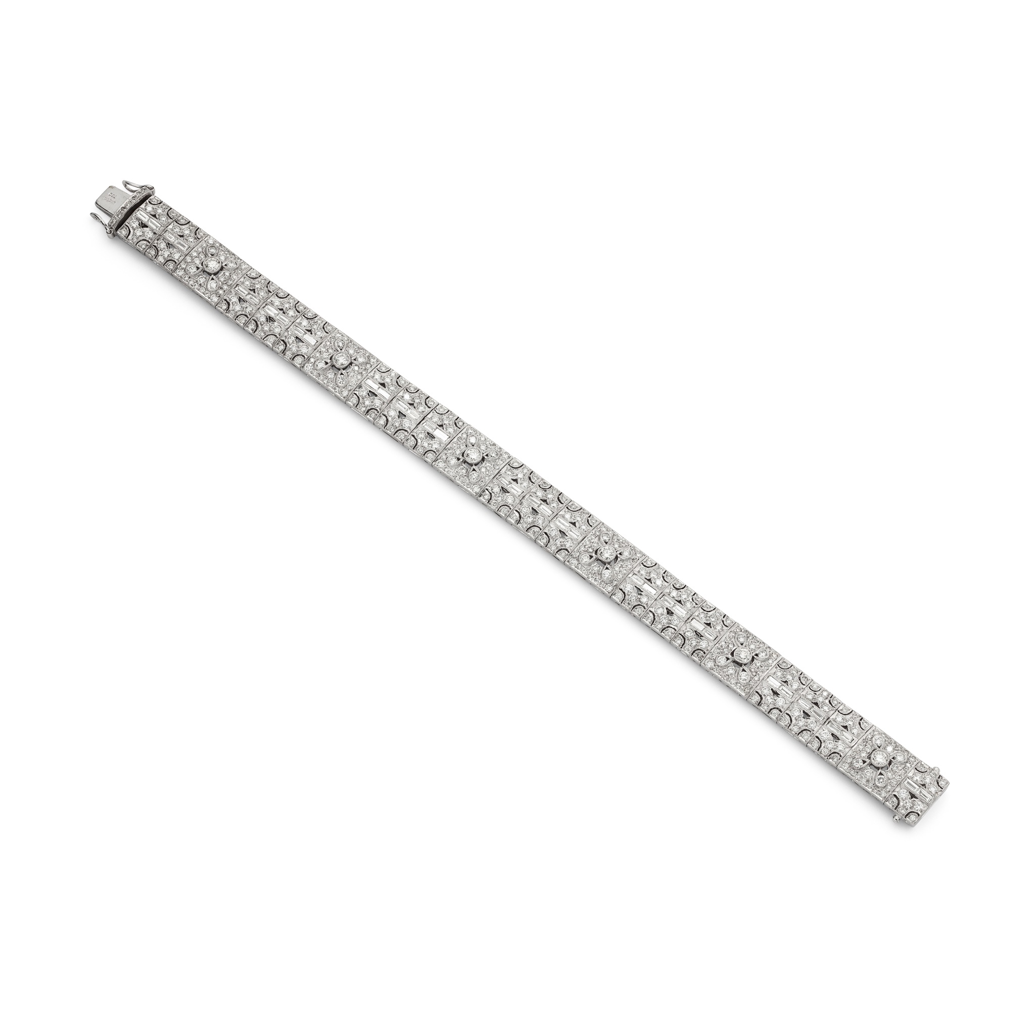 A diamond bracelet