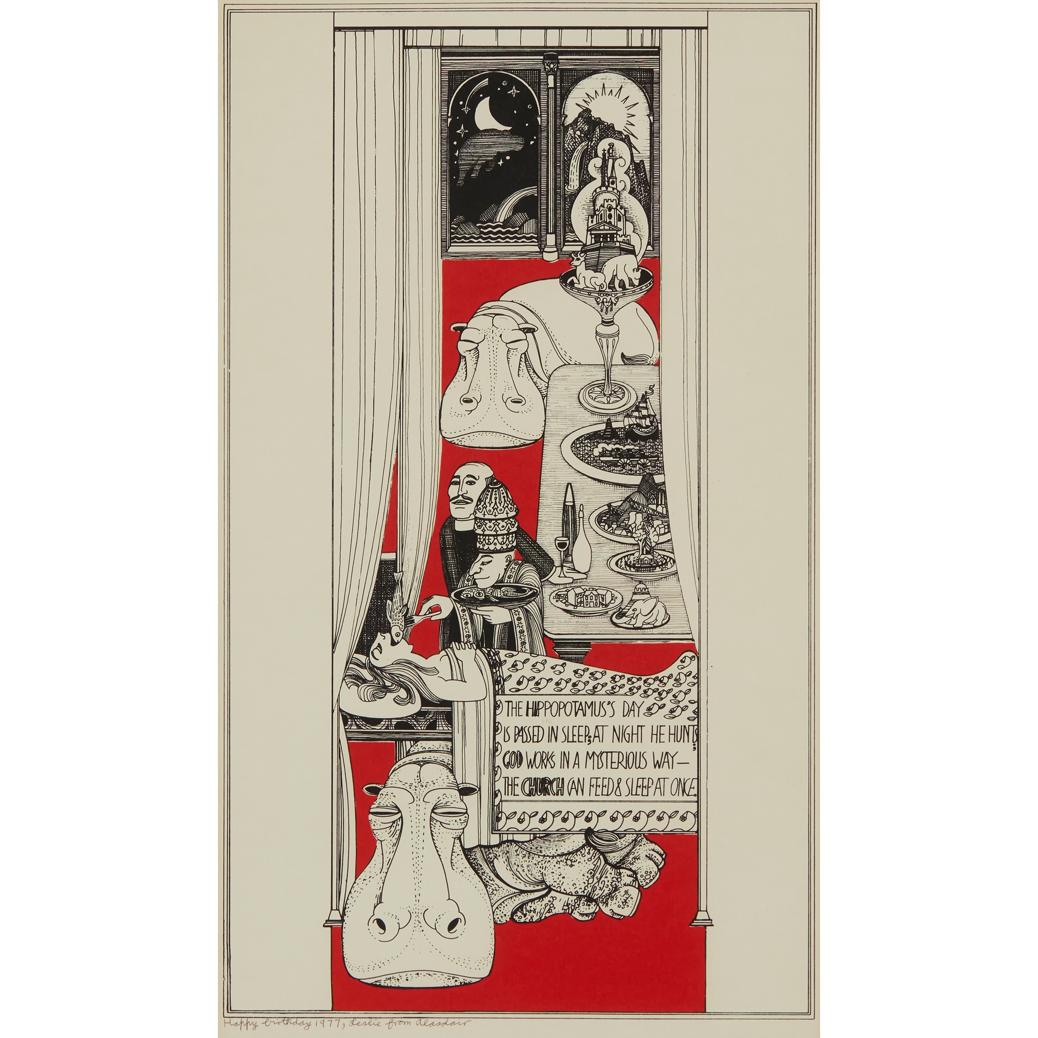 ALASDAIR GRAY (SCOTTISH 1934-2019)