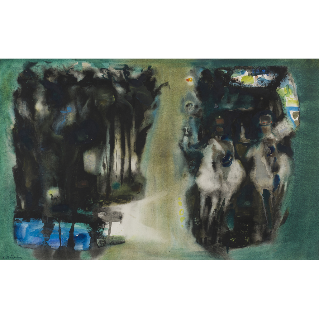 SIR ROBIN PHILIPSON R.A., P.R.S.A., F.R.S.A., R.S.W., R.G.I., D.LITT., L.L.D. (SCOTTISH 1916-1992)