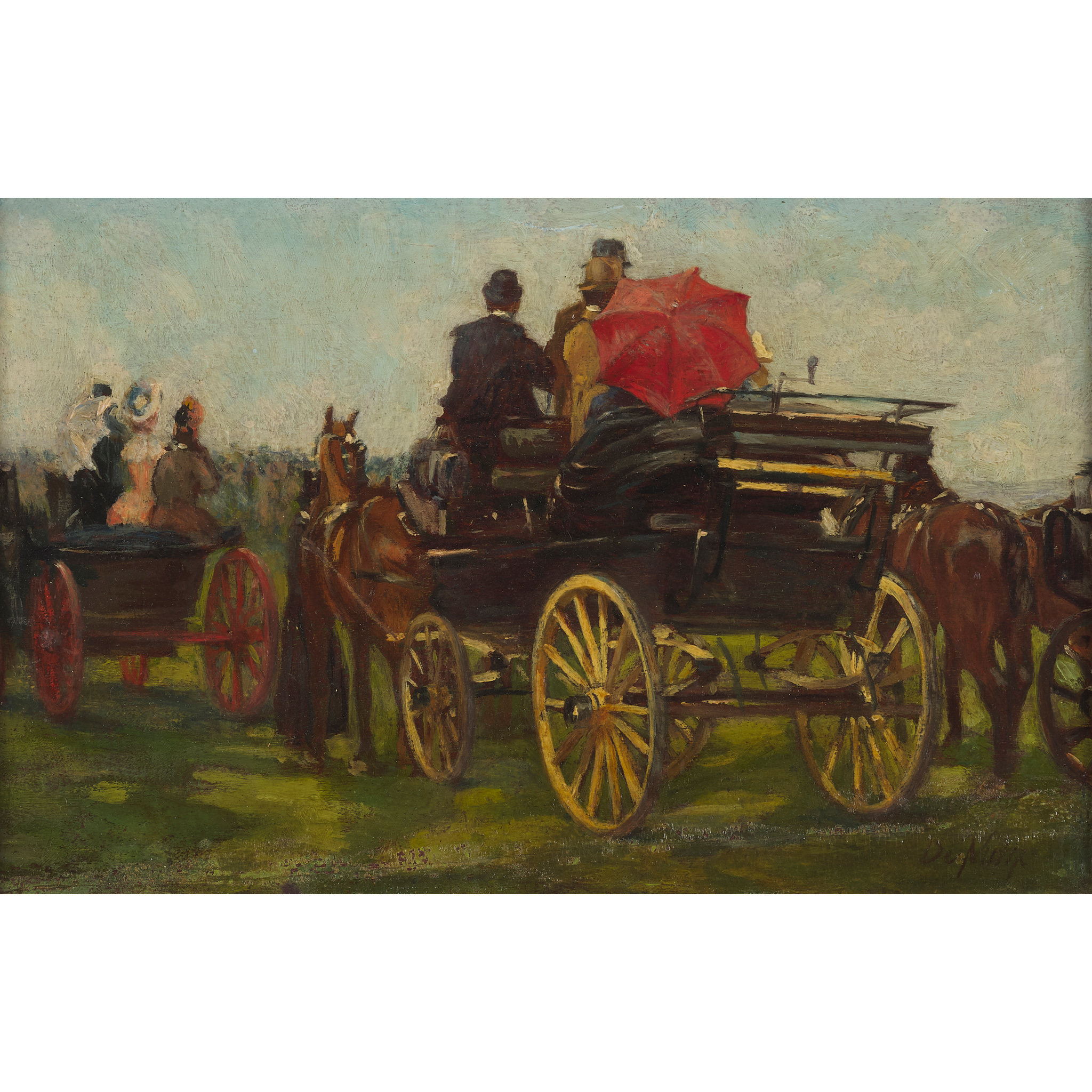 ATTRIBUTED TO GIUSEPPE DE NITTIS