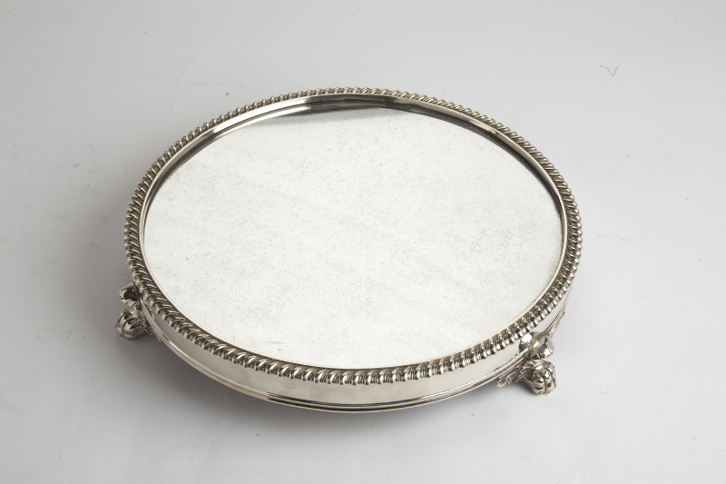 An early 19th century Sheffield plate surtout de table