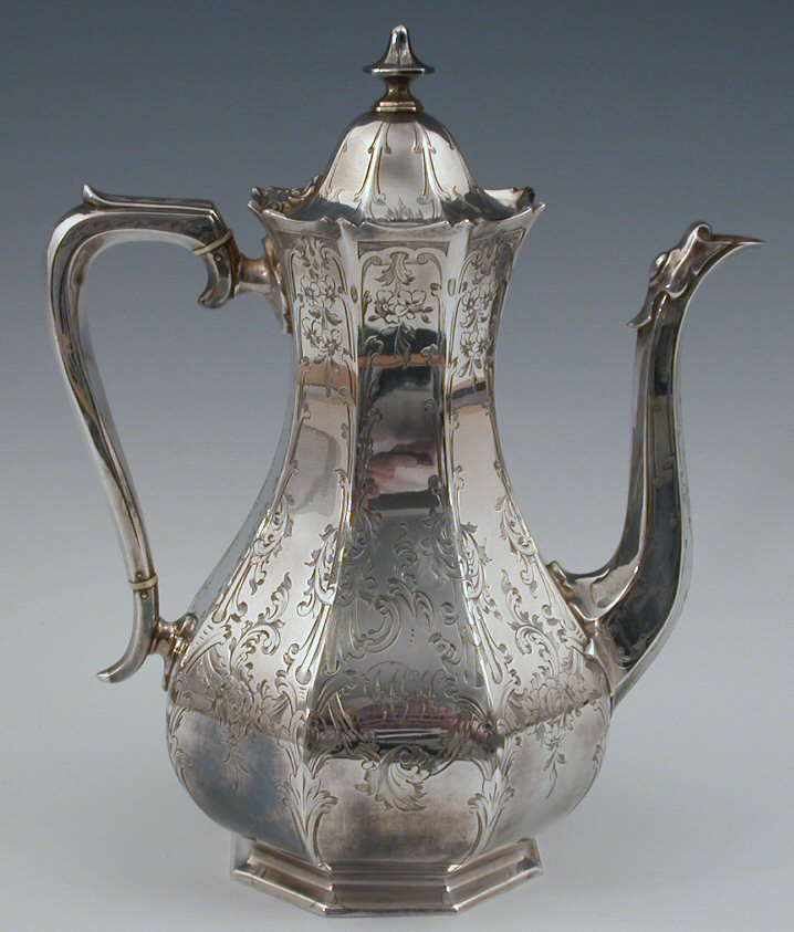 A box of plated ware