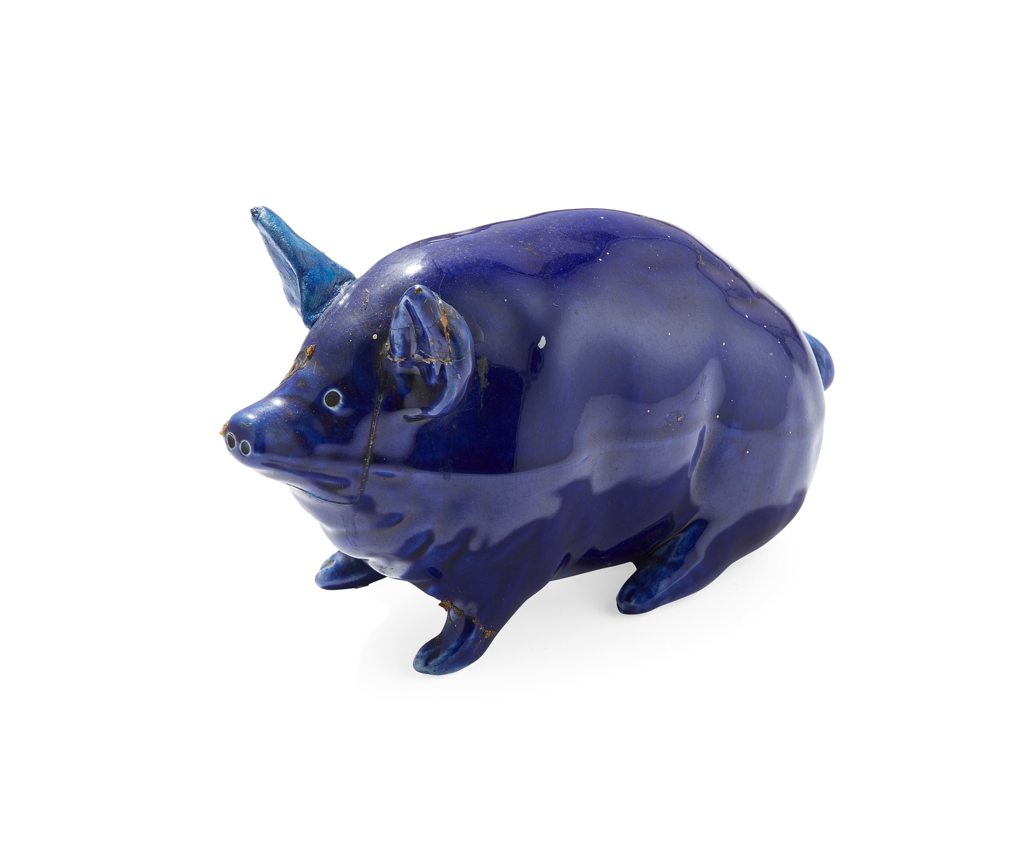 A SMALL WEMYSS WARE PIG